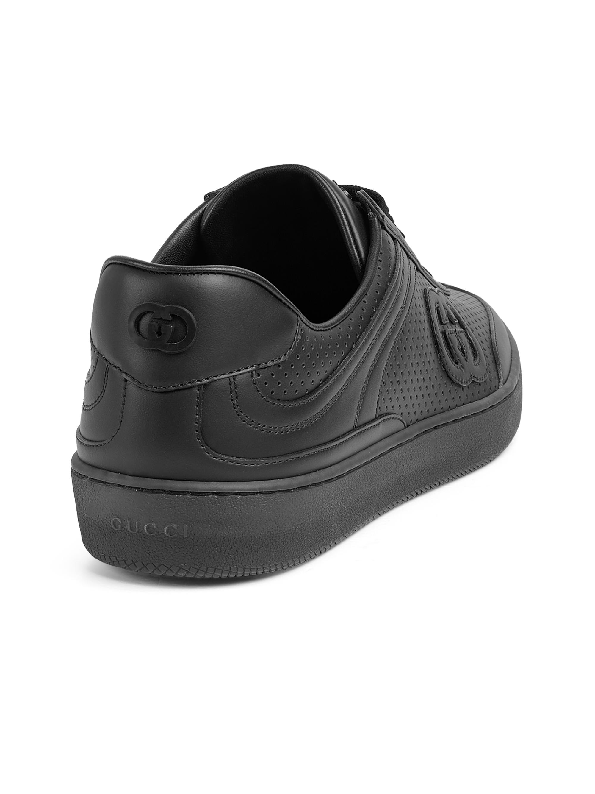 Gucci G74 Retro Leather Sneakers | Saks Fifth Avenue