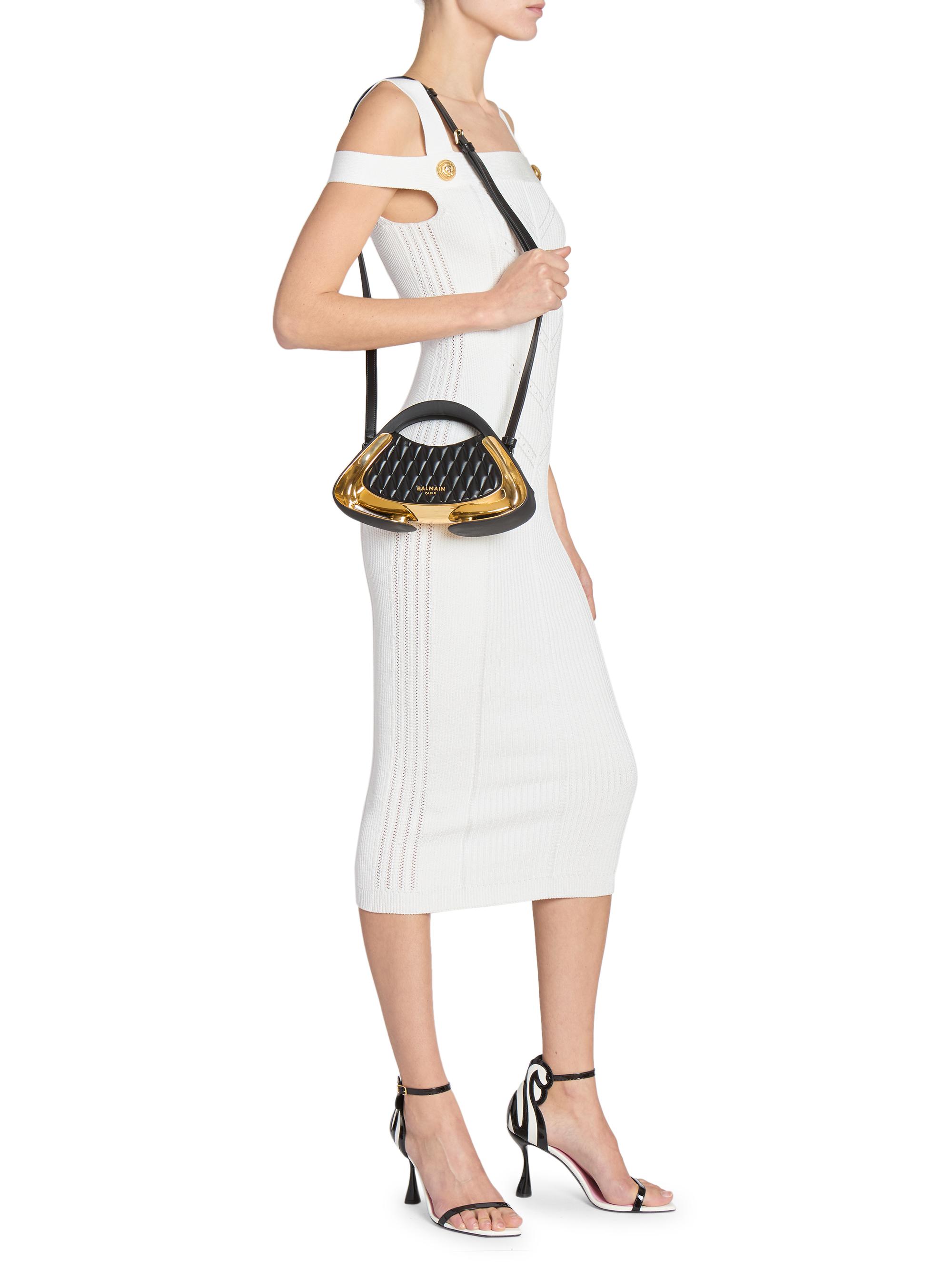 Balmain Jolie Madame Quilted Top Handle Bag | Saks Fifth Avenue