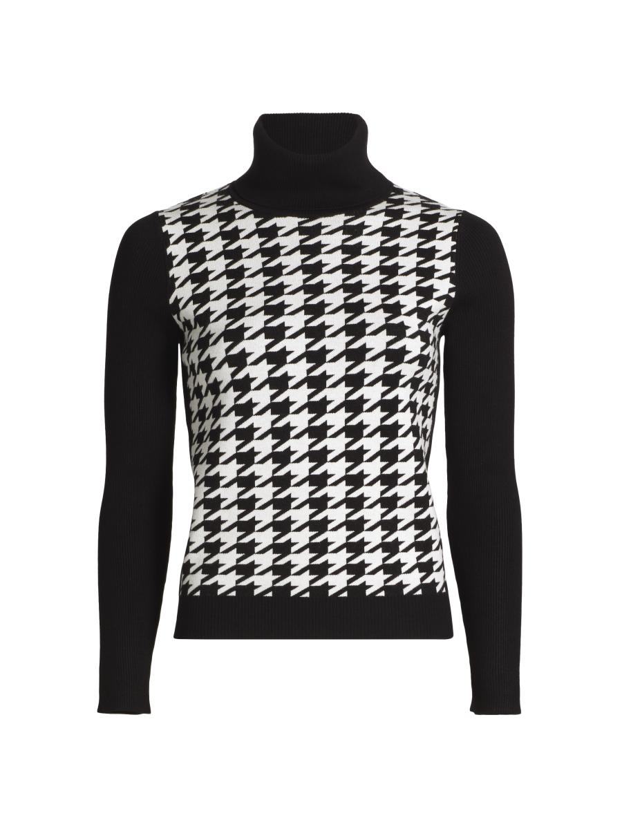 MARKUP 売れ筋商品|||マークアップ ニット&セーター アウター レディース Turtlenecks Black Ritchell Logo Sweater | GUESS Factory