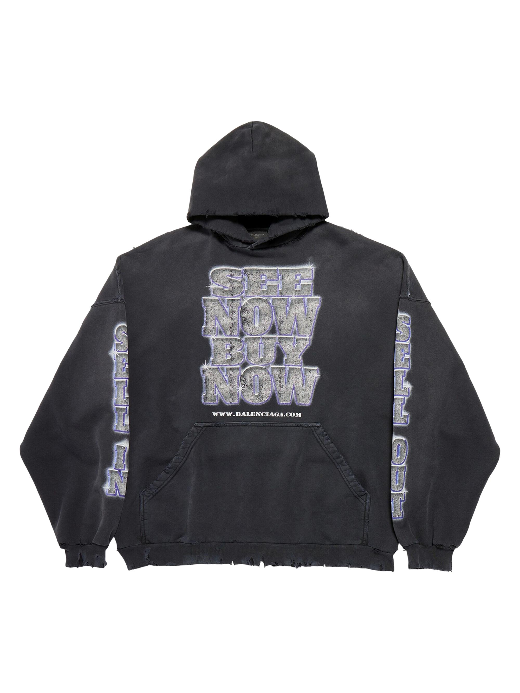 Balenciaga SNBN HOODIE ラージフィット 2