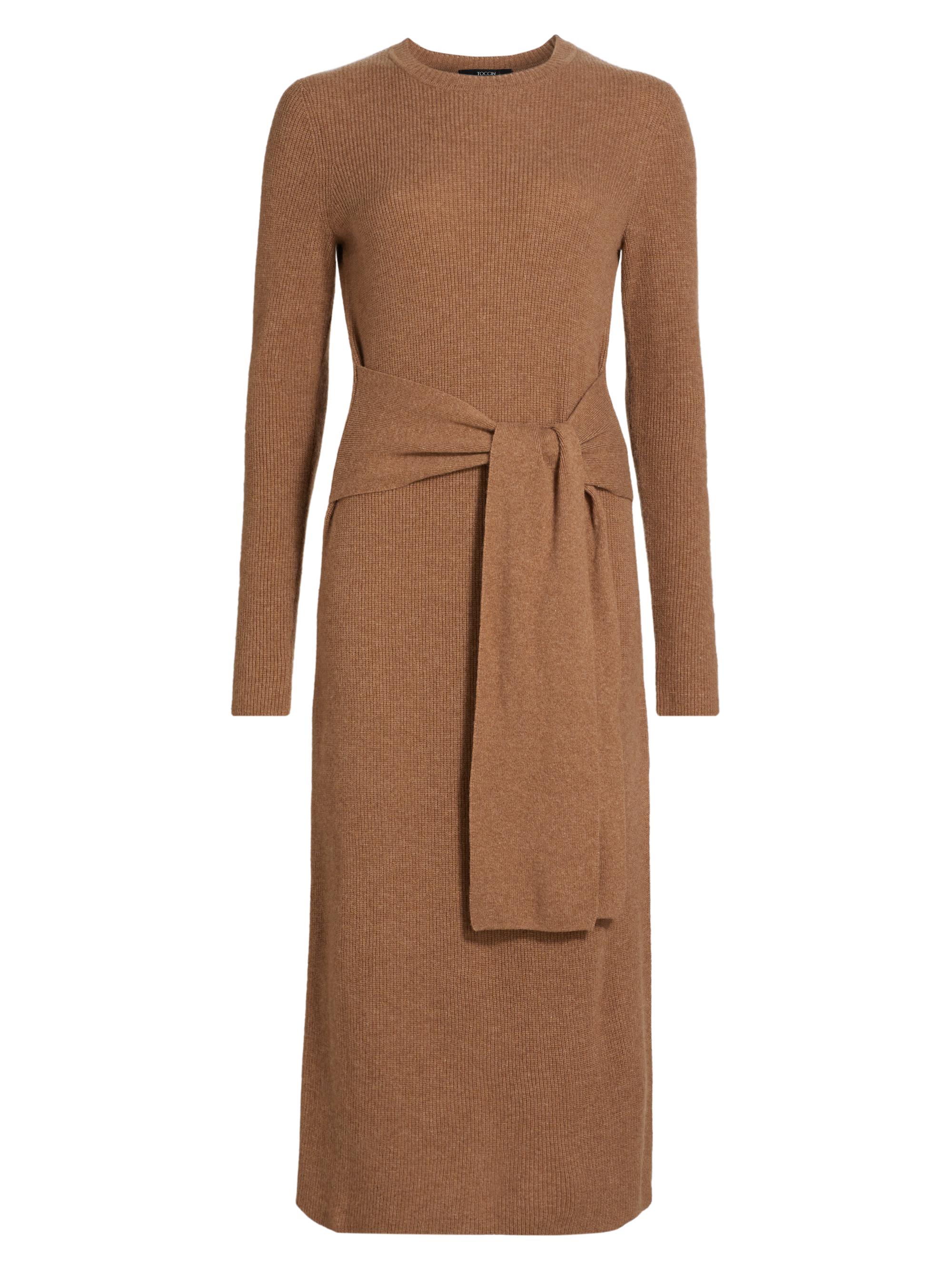 Toccin Women's Blakely Tie-Waist Midi-Dress - Tawny