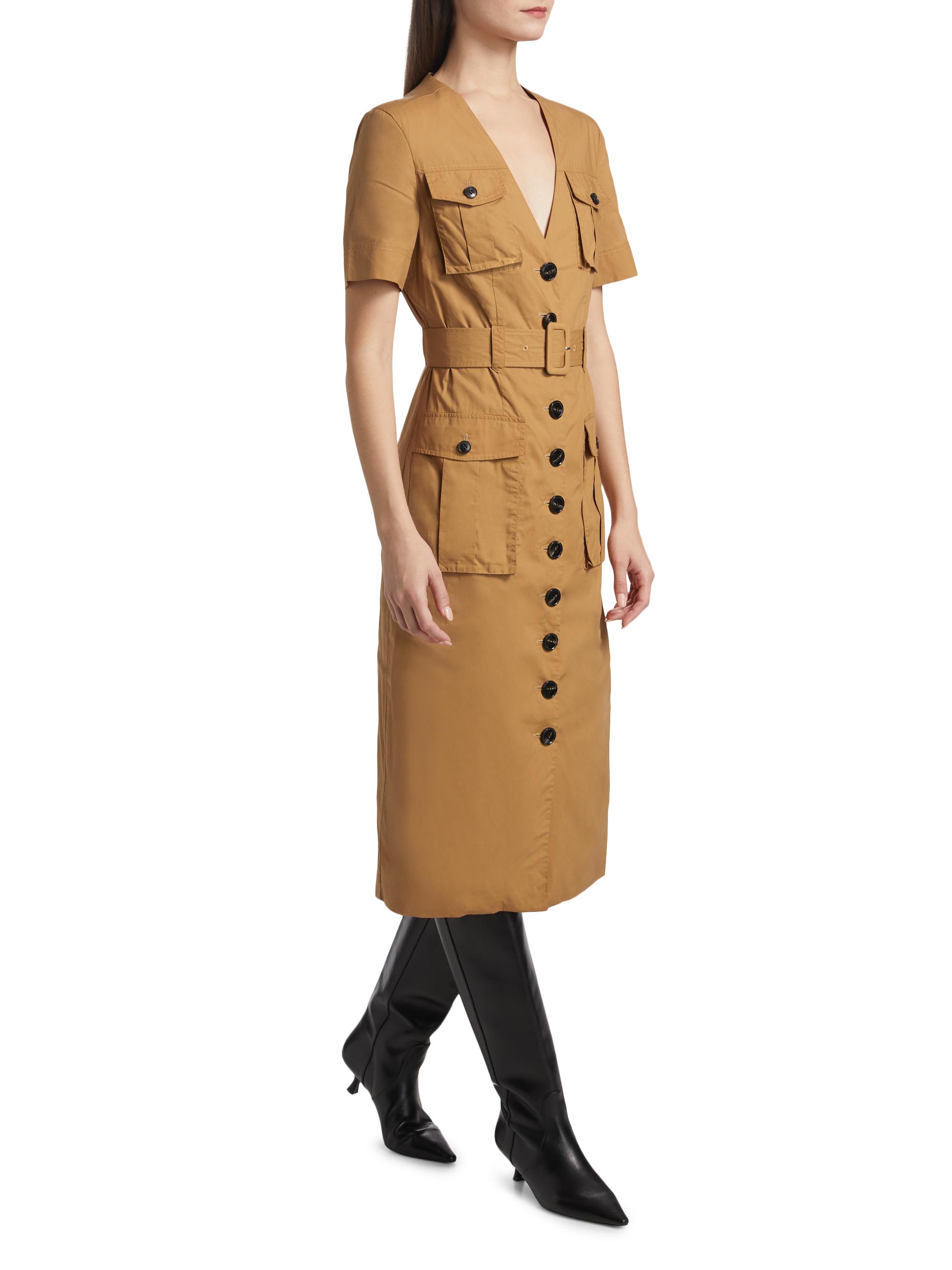 white christmas dresses City Poplin Shirtdress main image 1