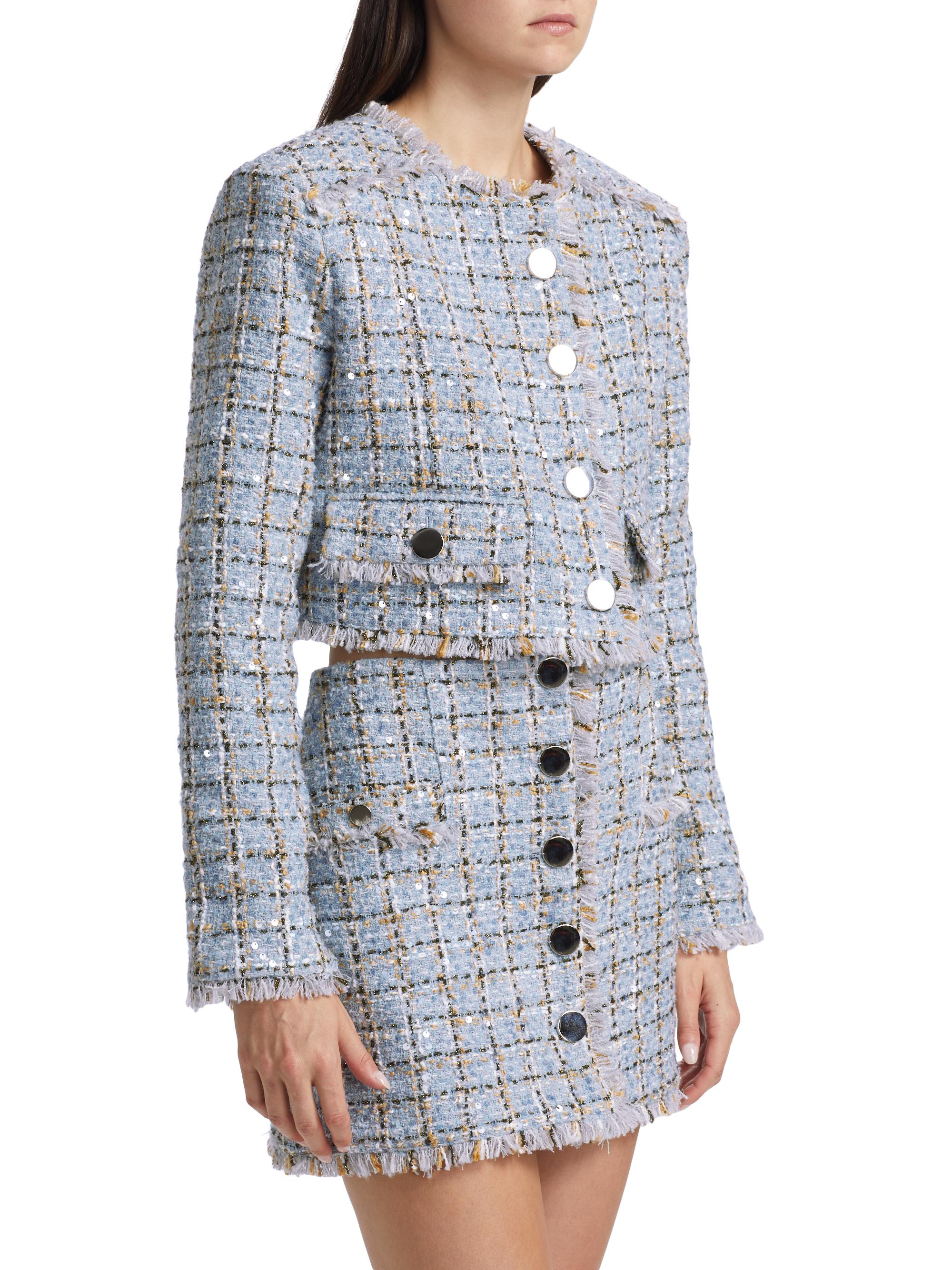 Toccin Lainey Tweed Crop Jacket | Saks Fifth Avenue