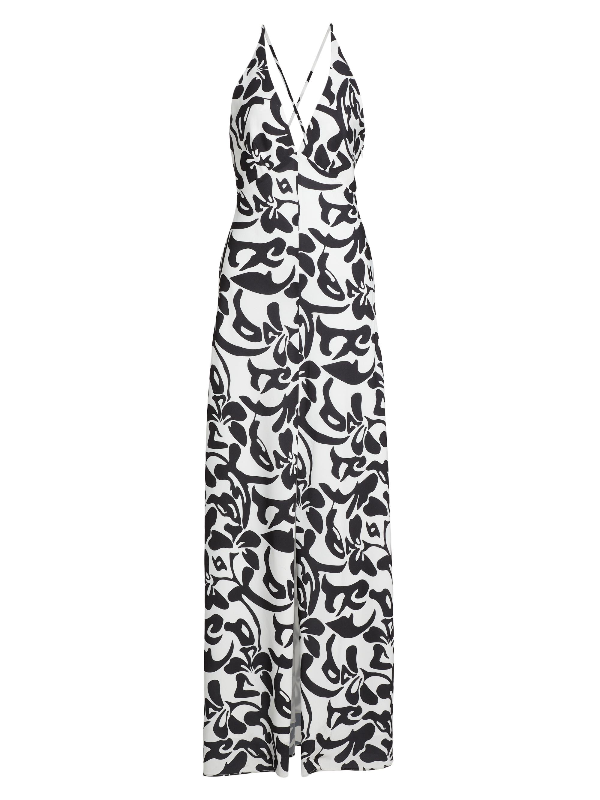 Toccin Women's Aubrey Printed Maxi Slipdress - Optic Jet