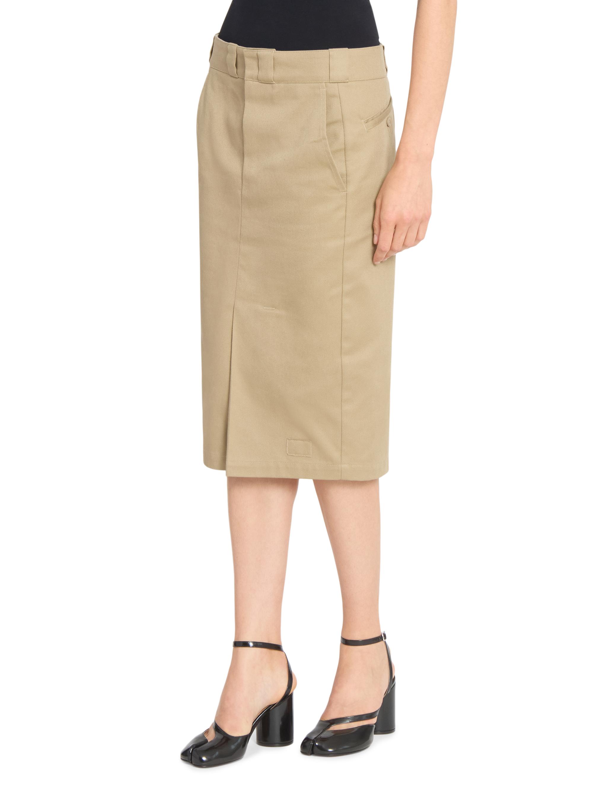 Maison Margiela Skater Chino Pencil Skirt | Saks Fifth Avenue