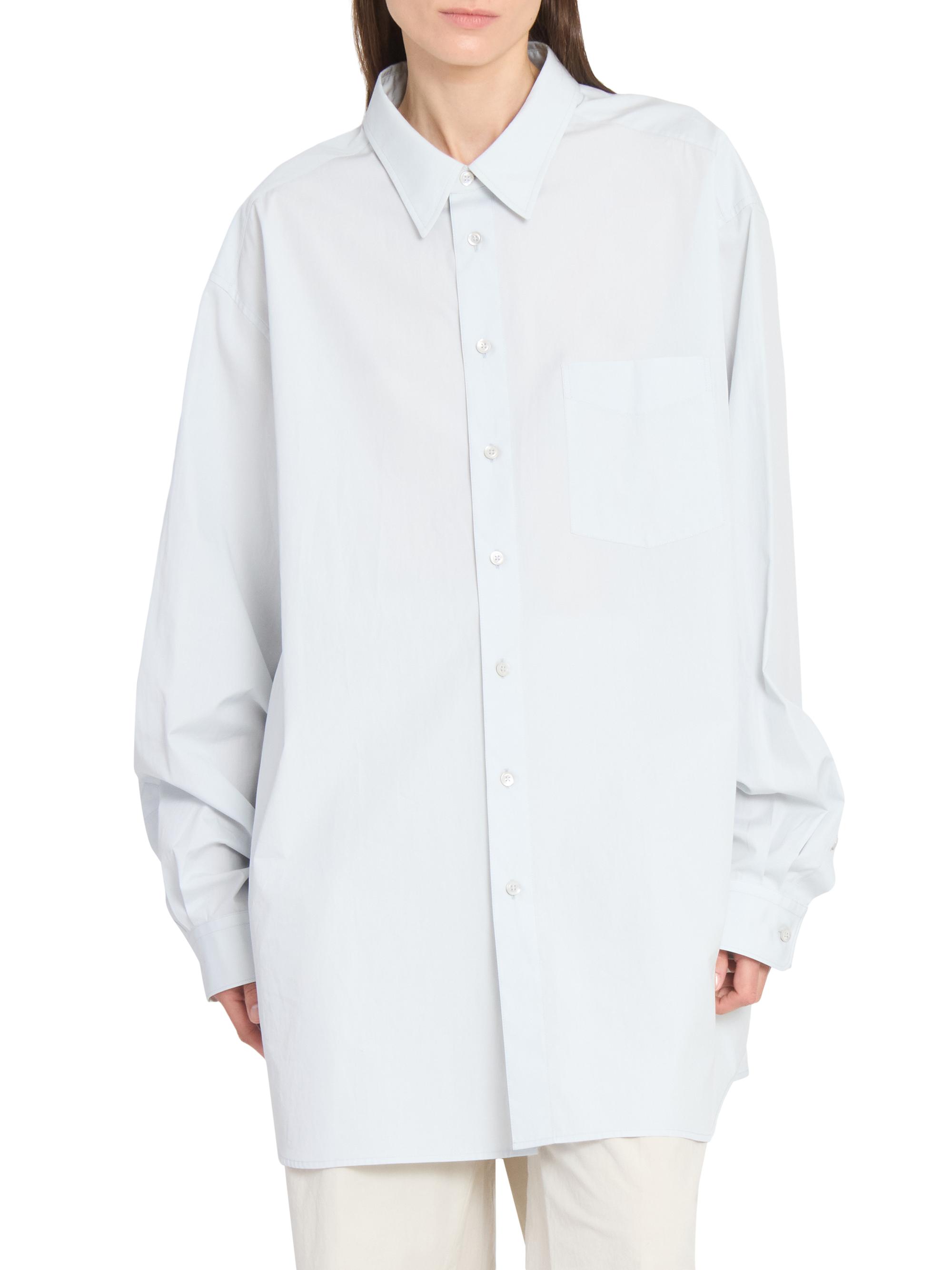 Maison Margiela Longline Cotton Shirt | Saks Fifth Avenue