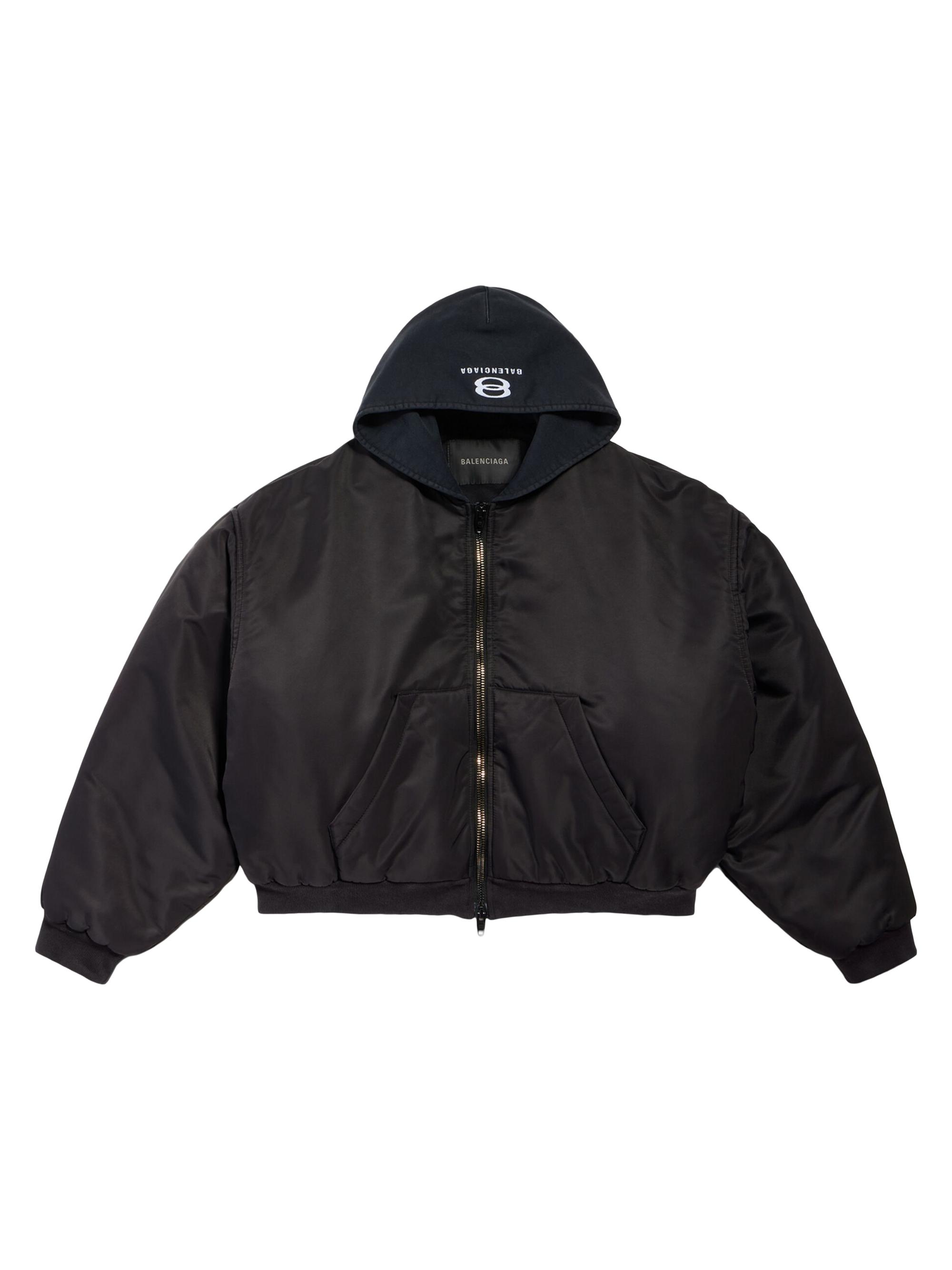 Balenciaga Hooded Bomber Jacket | Saks Fifth Avenue