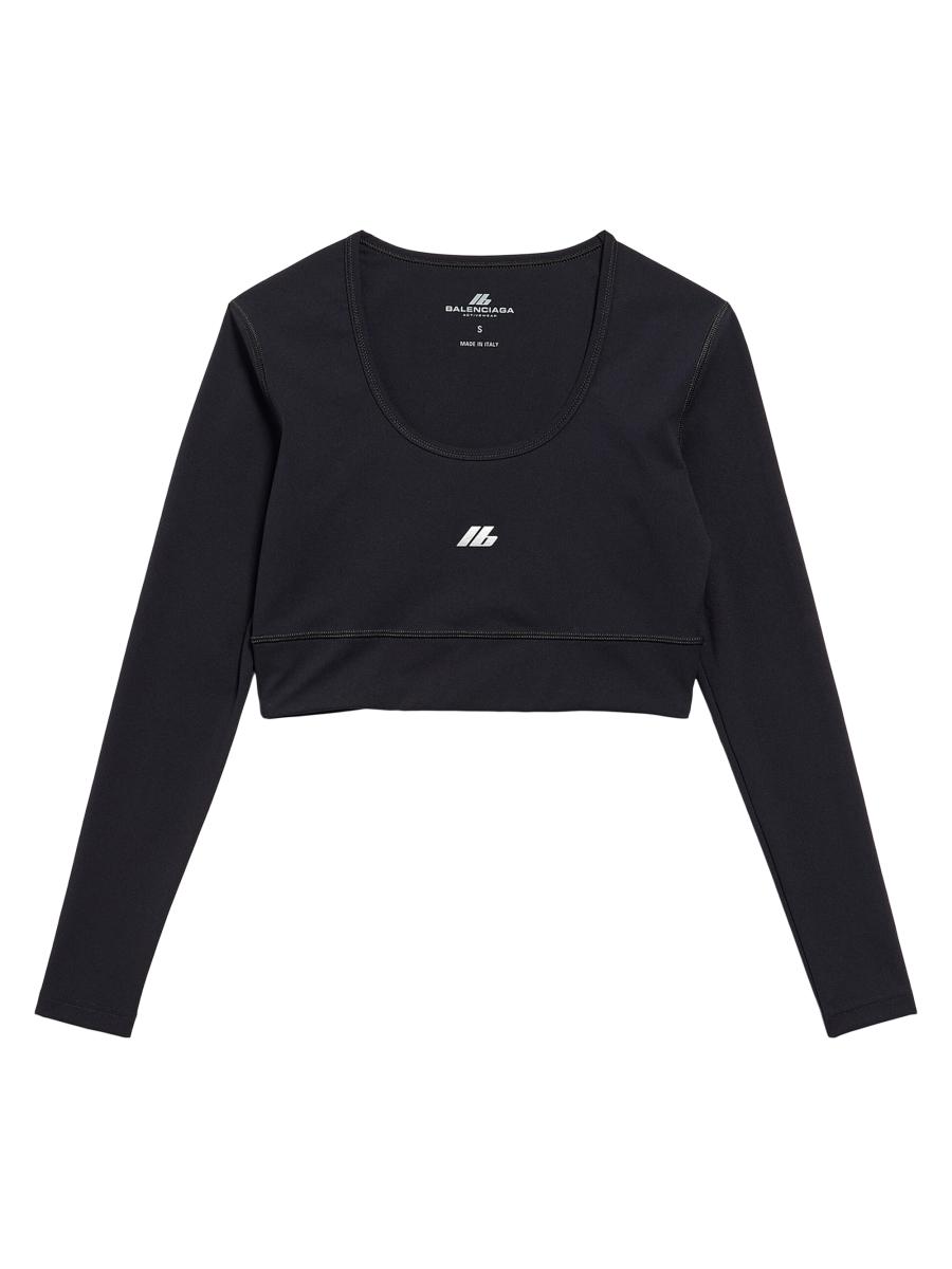 Balenciaga Activewear Long Sleeve Sports Bra | Saks Fifth Avenue