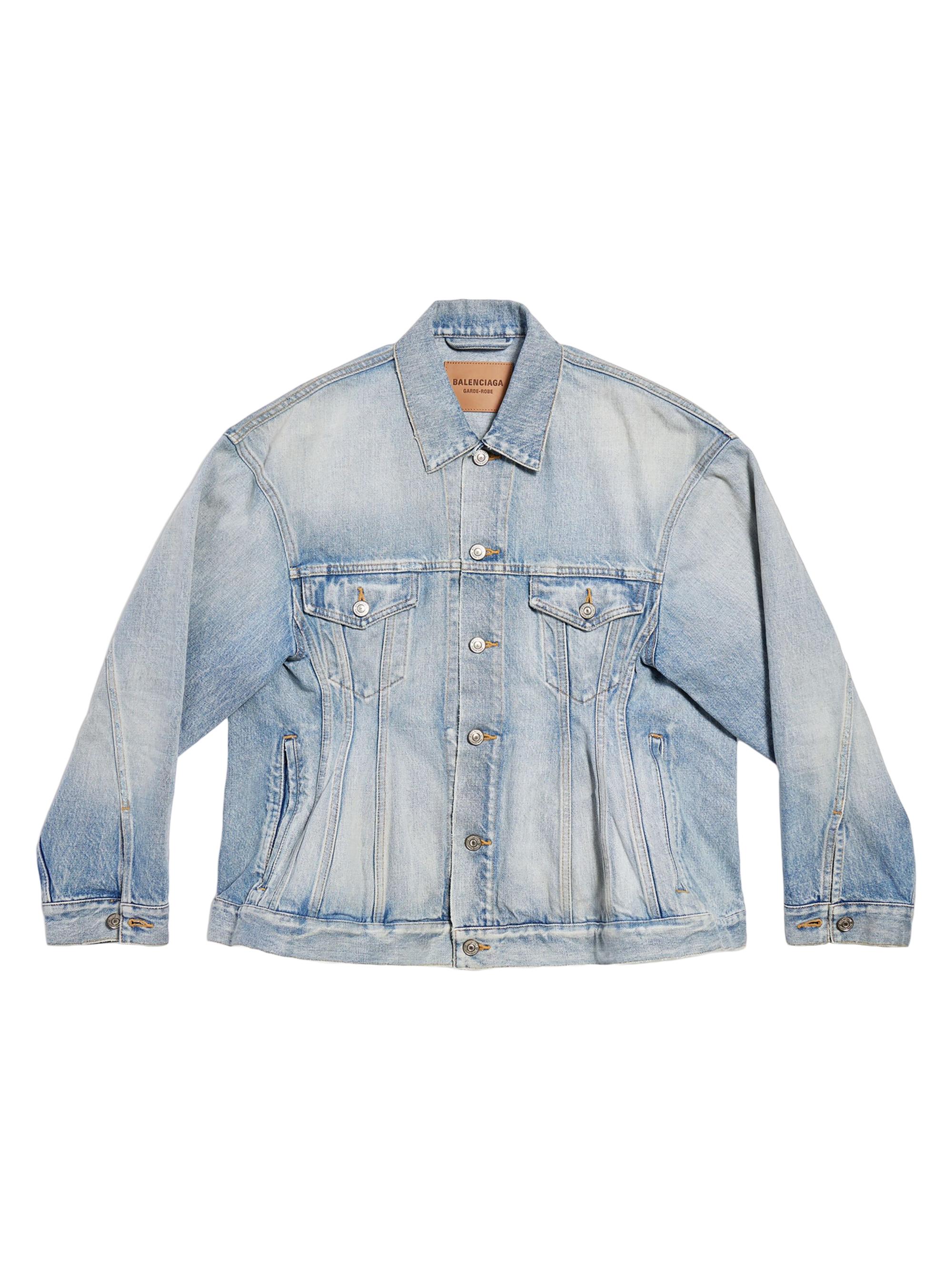 Balenciaga Women's Hourglass Jacket - Light Blue