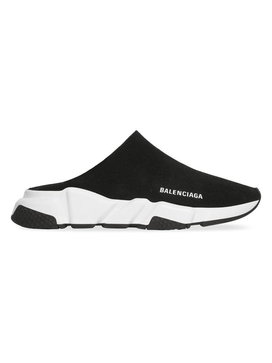 【BALENCIAGA】SPEED RECYCLED ニット スニーカー Men's Speed Recycled Knit Sneaker in Black | Balenciaga US