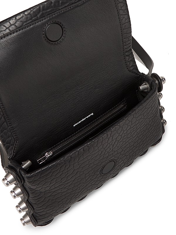 Shop Alexander Wang Roz Studded Leather Shoulder Bag | Saks Shop Alexander Wang Roz Studded Leather Shoulder Bag | Saks