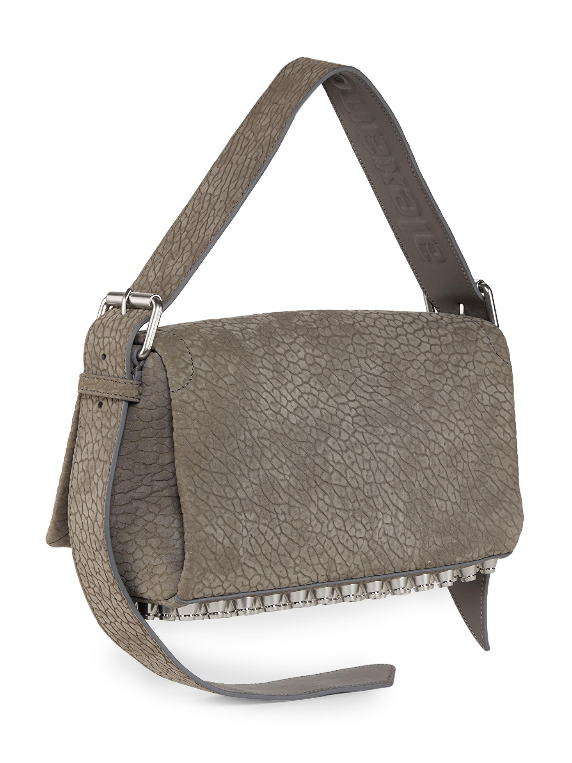 Alexander Wang Ricco Medium Leather Flap Bag | Saks Fifth Avenue