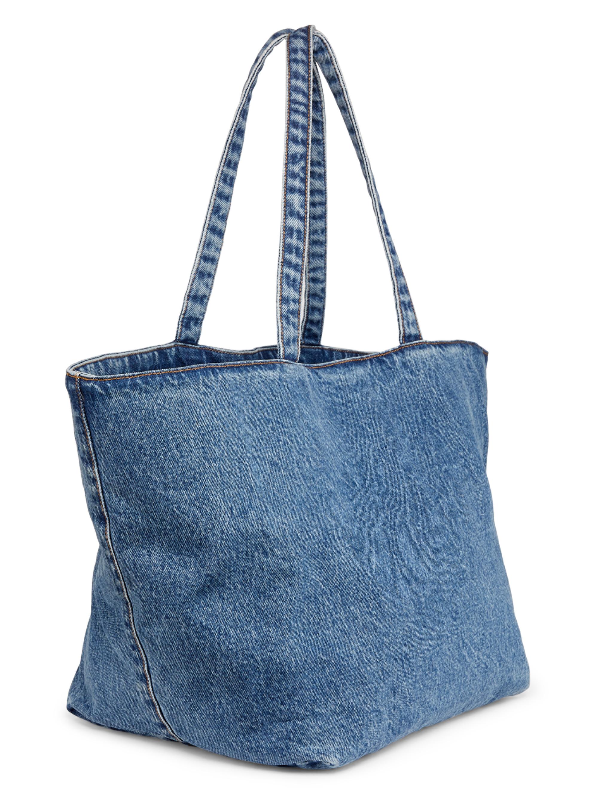 Alexander Wang Punch Denim Logo Tote Bag | Saks Fifth Avenue