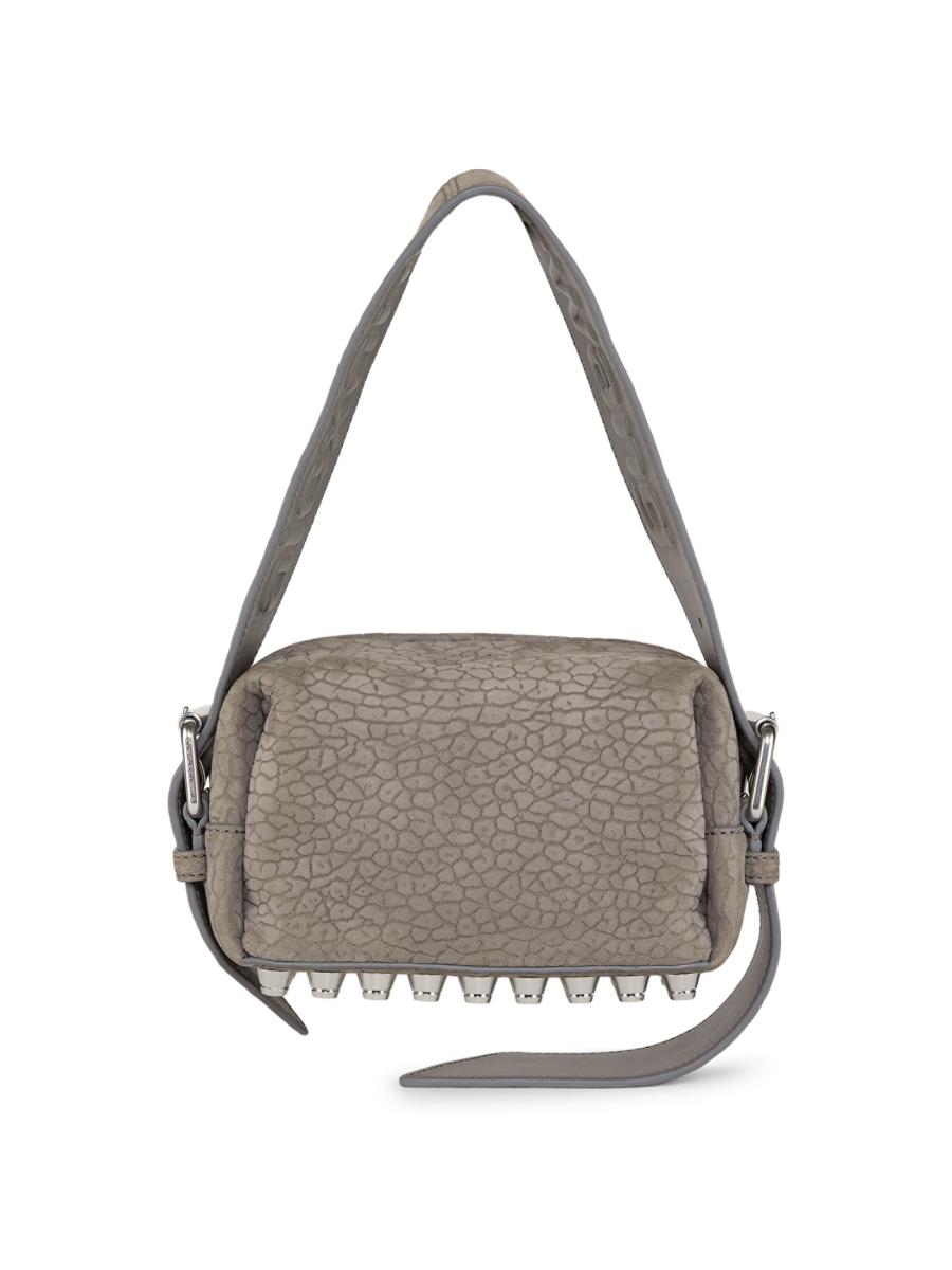Shop Alexander Wang Small Ricco Nubuck Leather Crossbody Bag Shop Alexander Wang Small Ricco Nubuck Leather Crossbody Bag