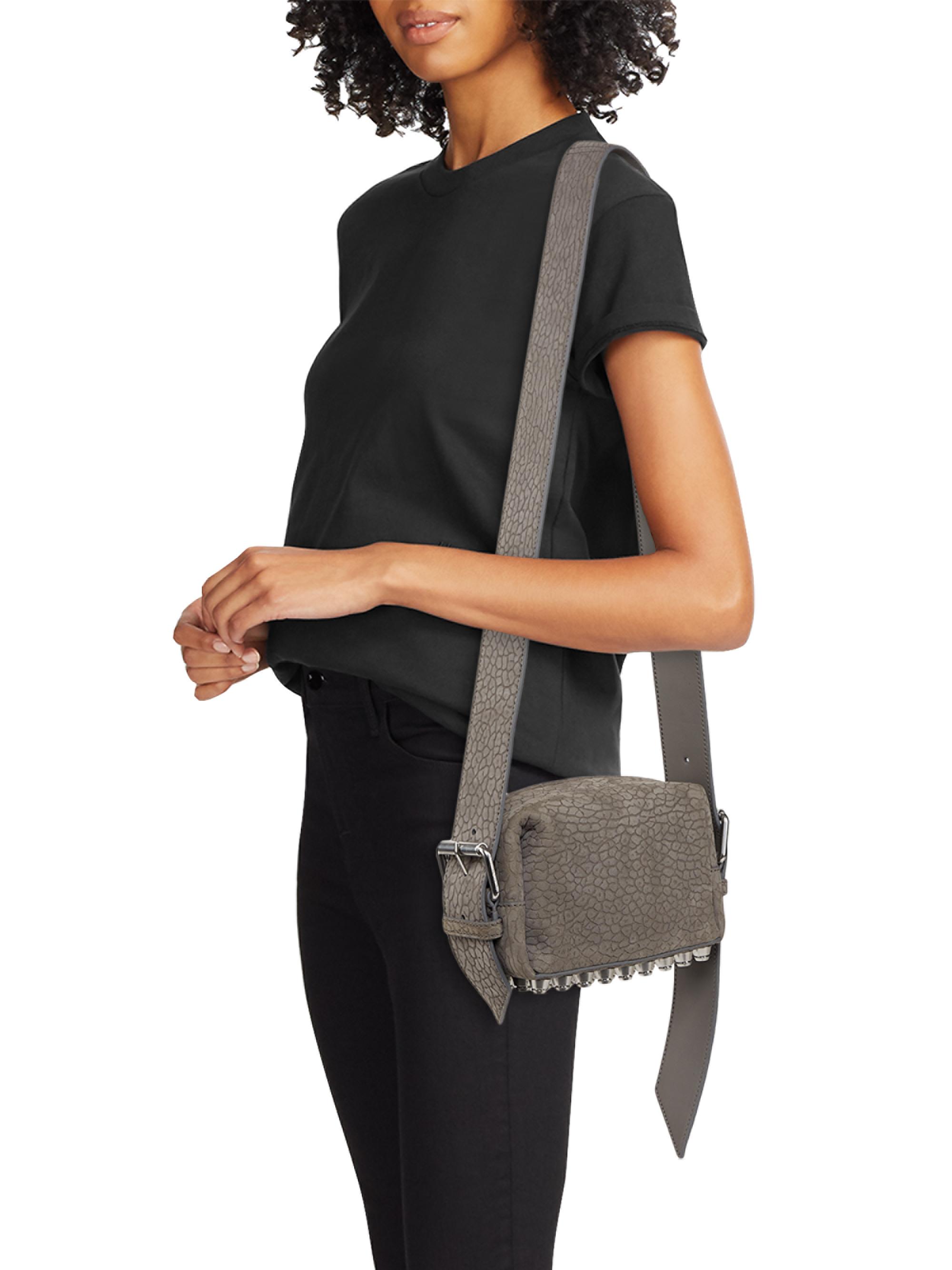 ALEXANDER WANG バッグ Alexander Wang Small Ricco Nubuck Leather Crossbody Bag