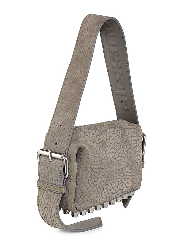 Shop Alexander Wang Small Ricco Nubuck Leather Crossbody Bag Shop Alexander Wang Small Ricco Nubuck Leather Crossbody Bag