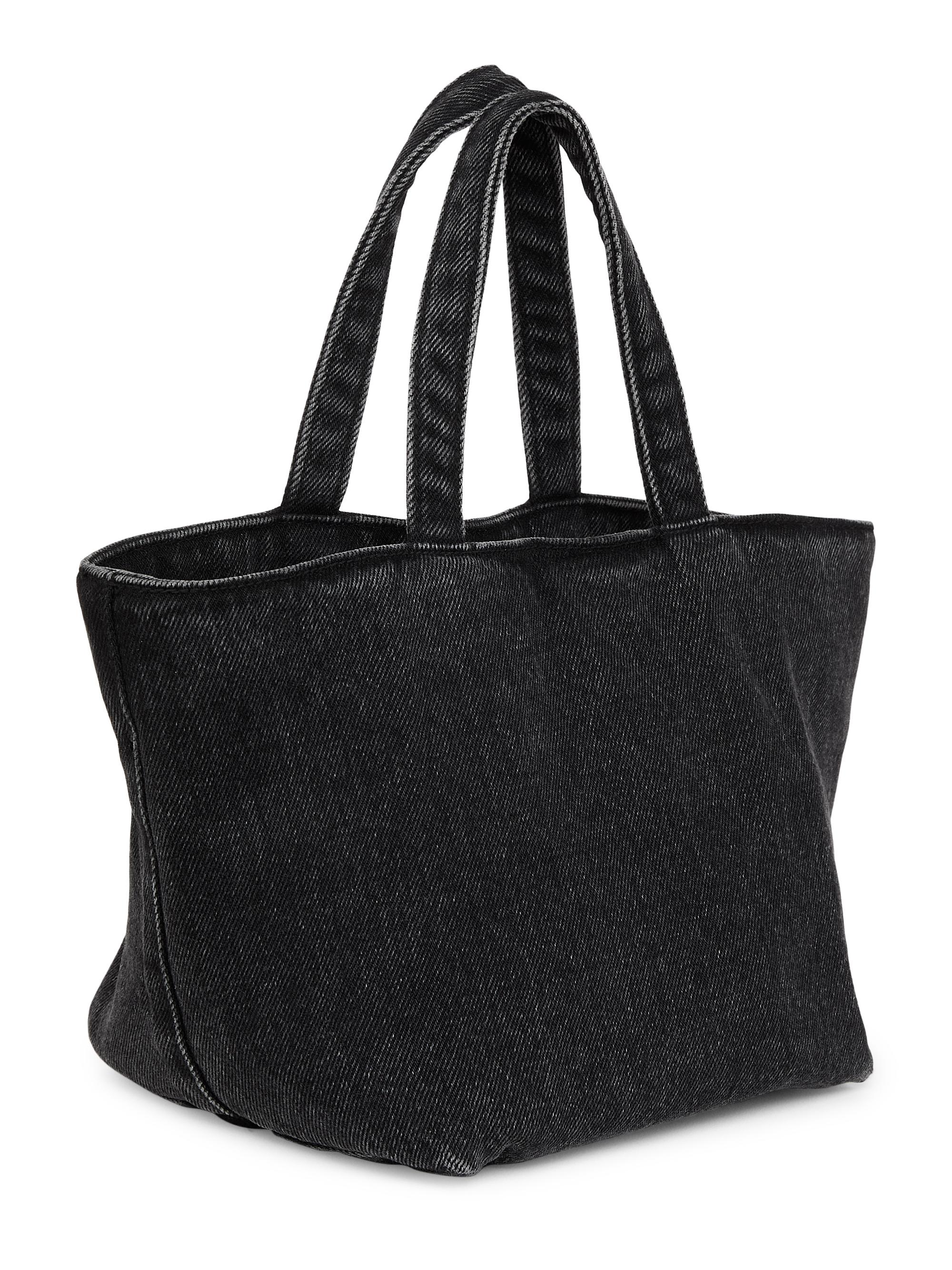 Alexander Wang Small Punch Logo Denim Tote Bag | Saks Fifth Avenue