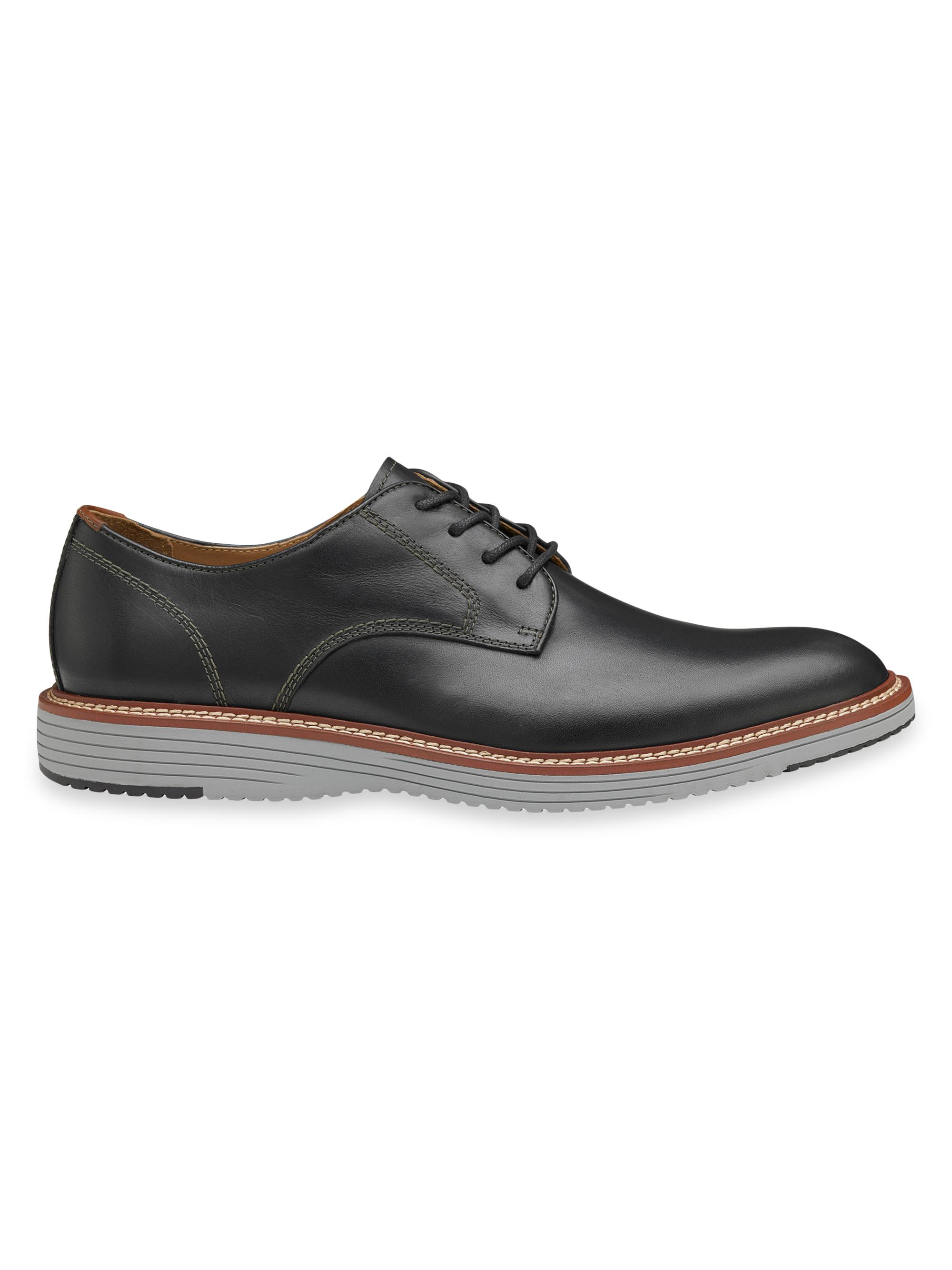 Men's Sparkle Patent Leather Wingtip Oxford Shoes – Brogue Lace Up Dress Shoes For Wedding & Formal Events - View #10
