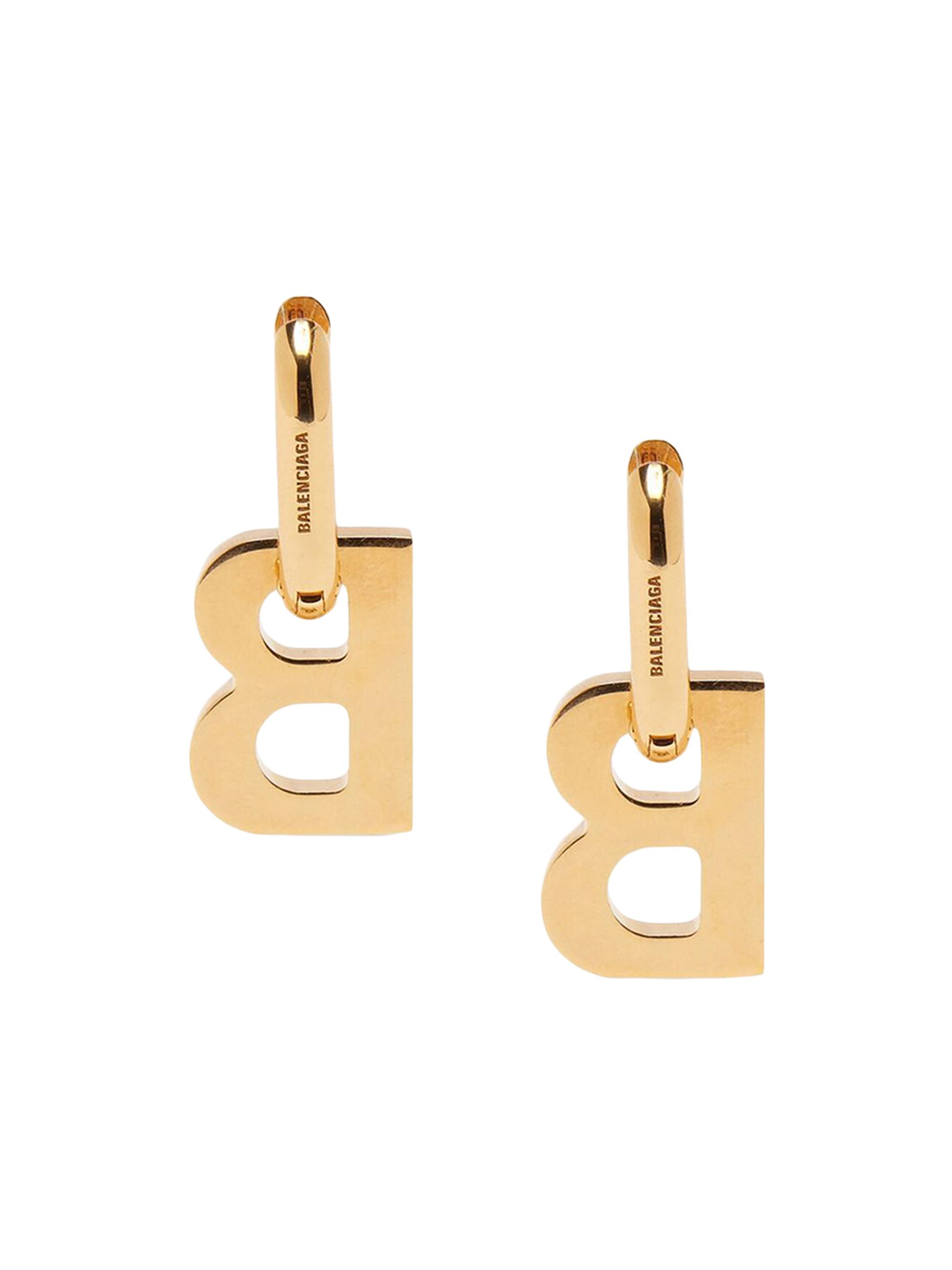 Balenciaga B Chain Xl Earrings | Saks Fifth Avenue
