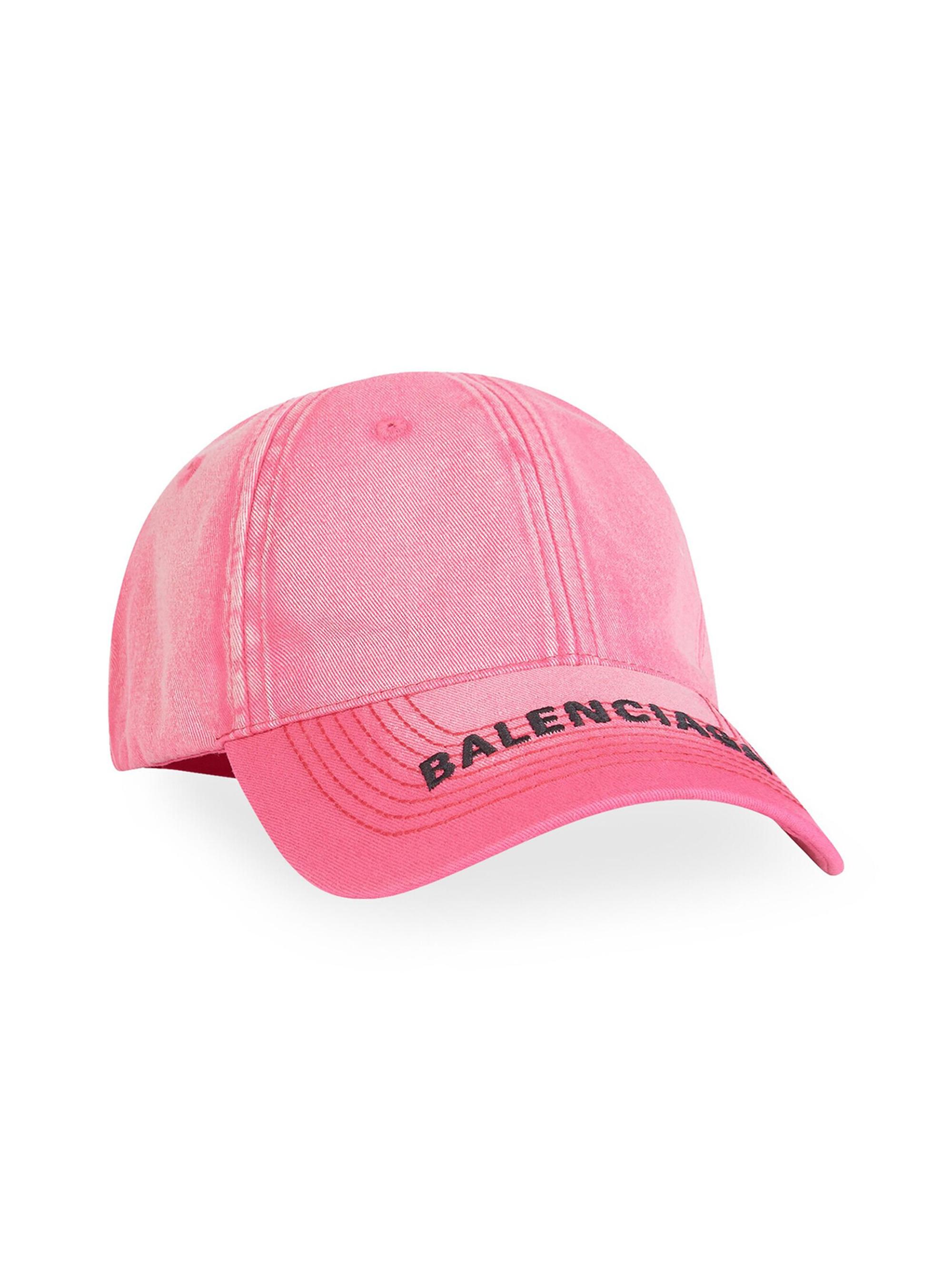 Balenciaga ピンク ベースボール　ロゴ　キャップ Balenciaga ピンク ベースボール ロゴ キャップ BALENCIAGA