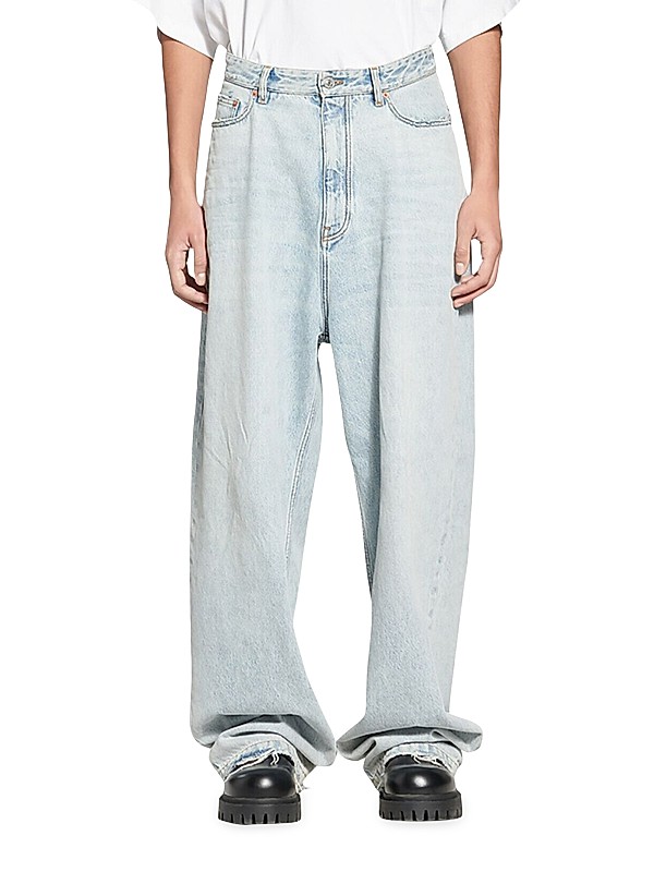 Shop Balenciaga Unisex Pull-Up Jeans | Saks Fifth Avenue Shop Balenciaga Unisex Pull-Up Jeans | Saks Fifth Avenue