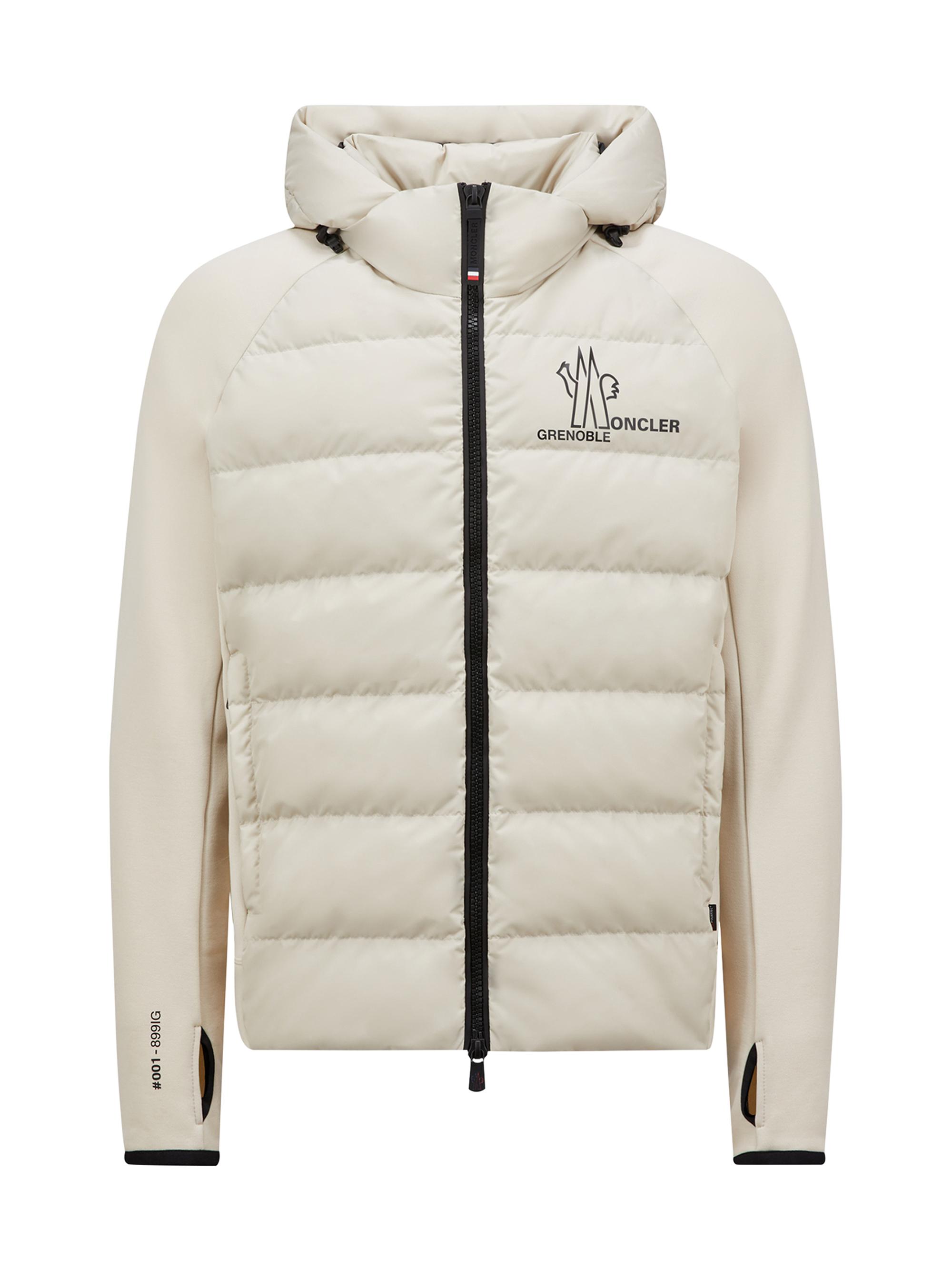 Moncler Grenoble Men's Down-Filled Hoodie - White