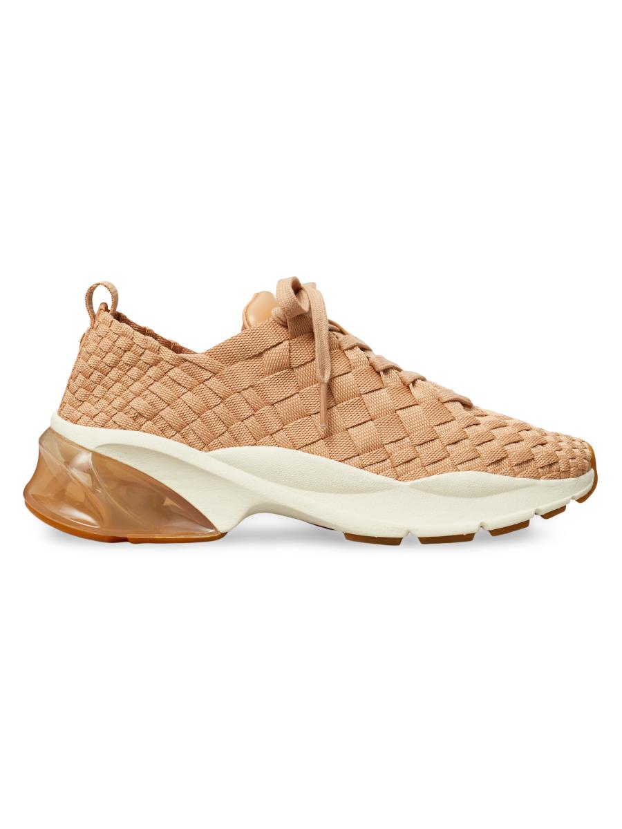 Tory Burch Good Luck Woven Trainers | Saks Fifth Avenue