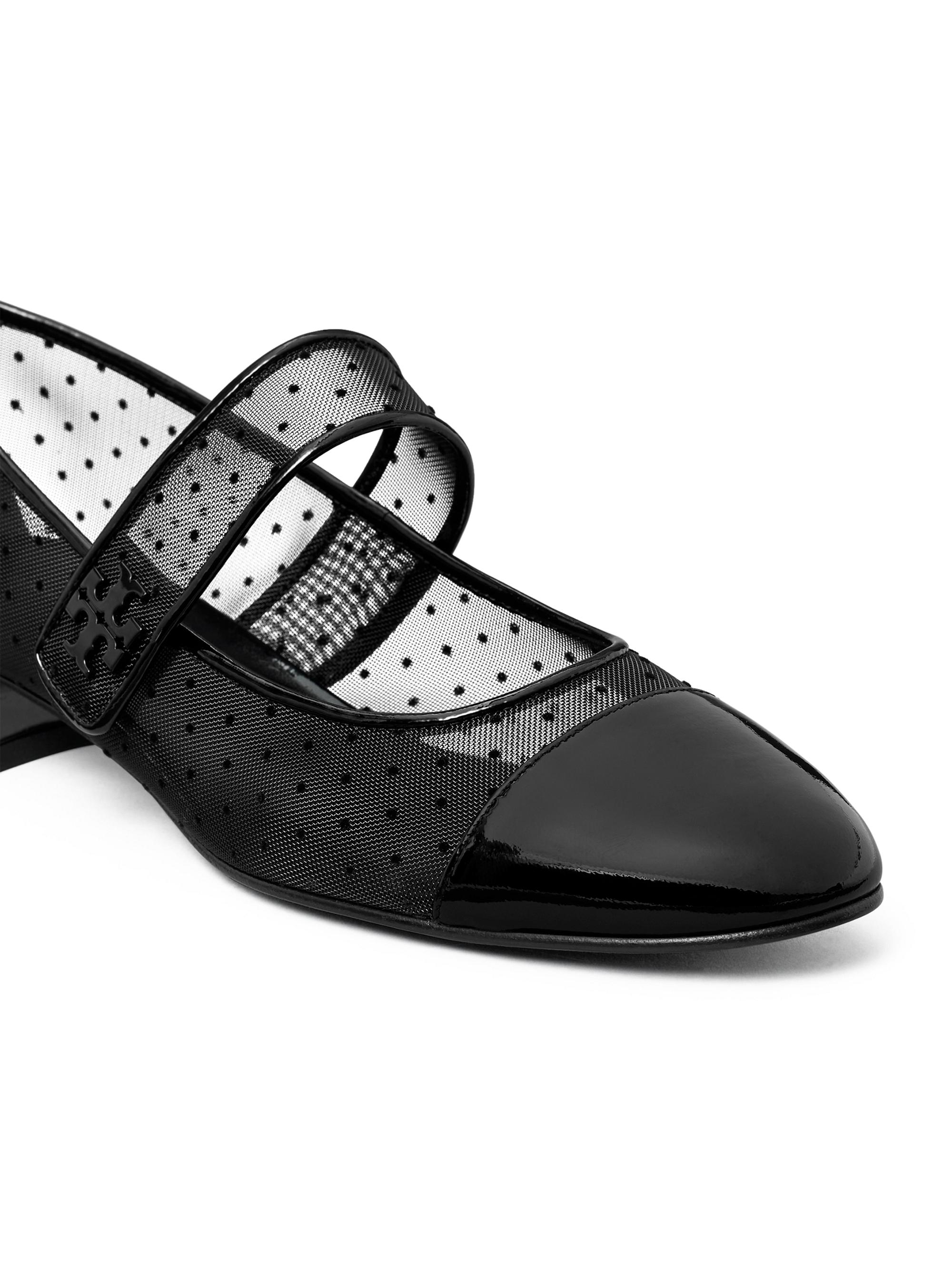 Tory Burch Cap Toe T Strap Tory Burch Cap-toe T-strap Ballet Flats