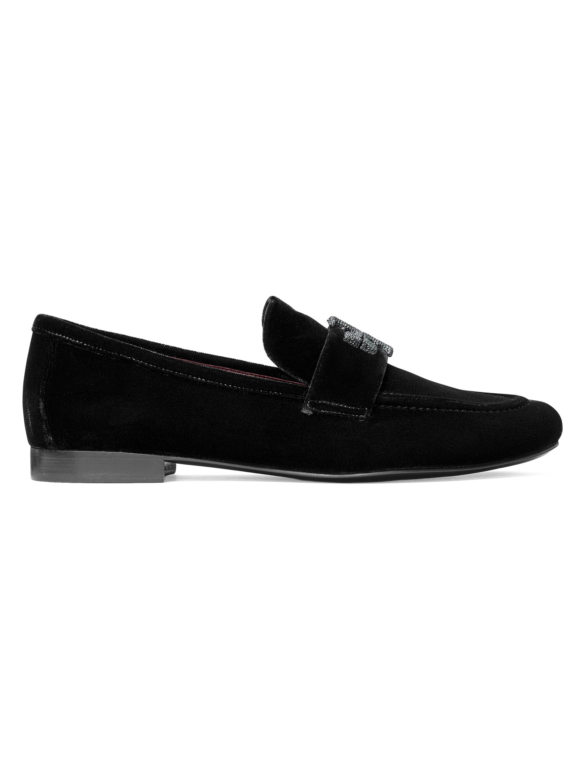 Tory Burch Women's Eleanor Double T Loafers - Perfect Black