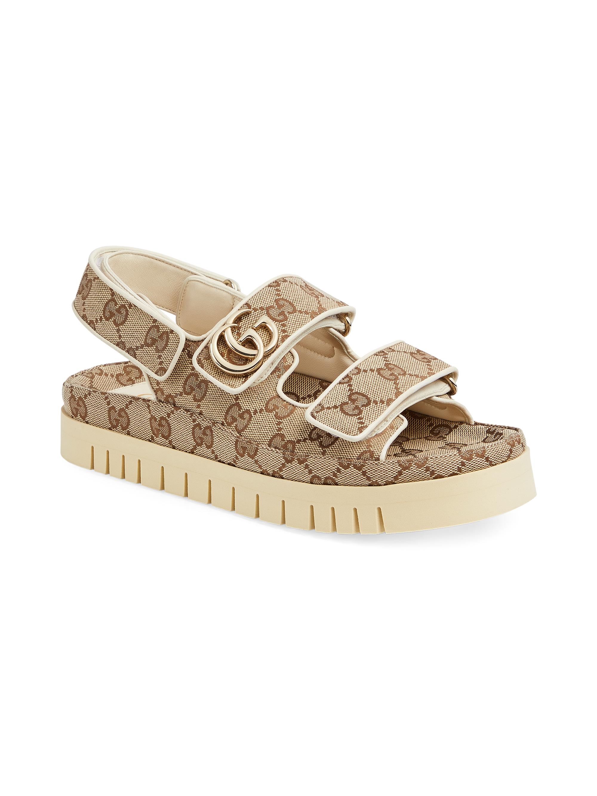 Gucci Marmont GG Slingback Sandals | Saks Fifth Avenue