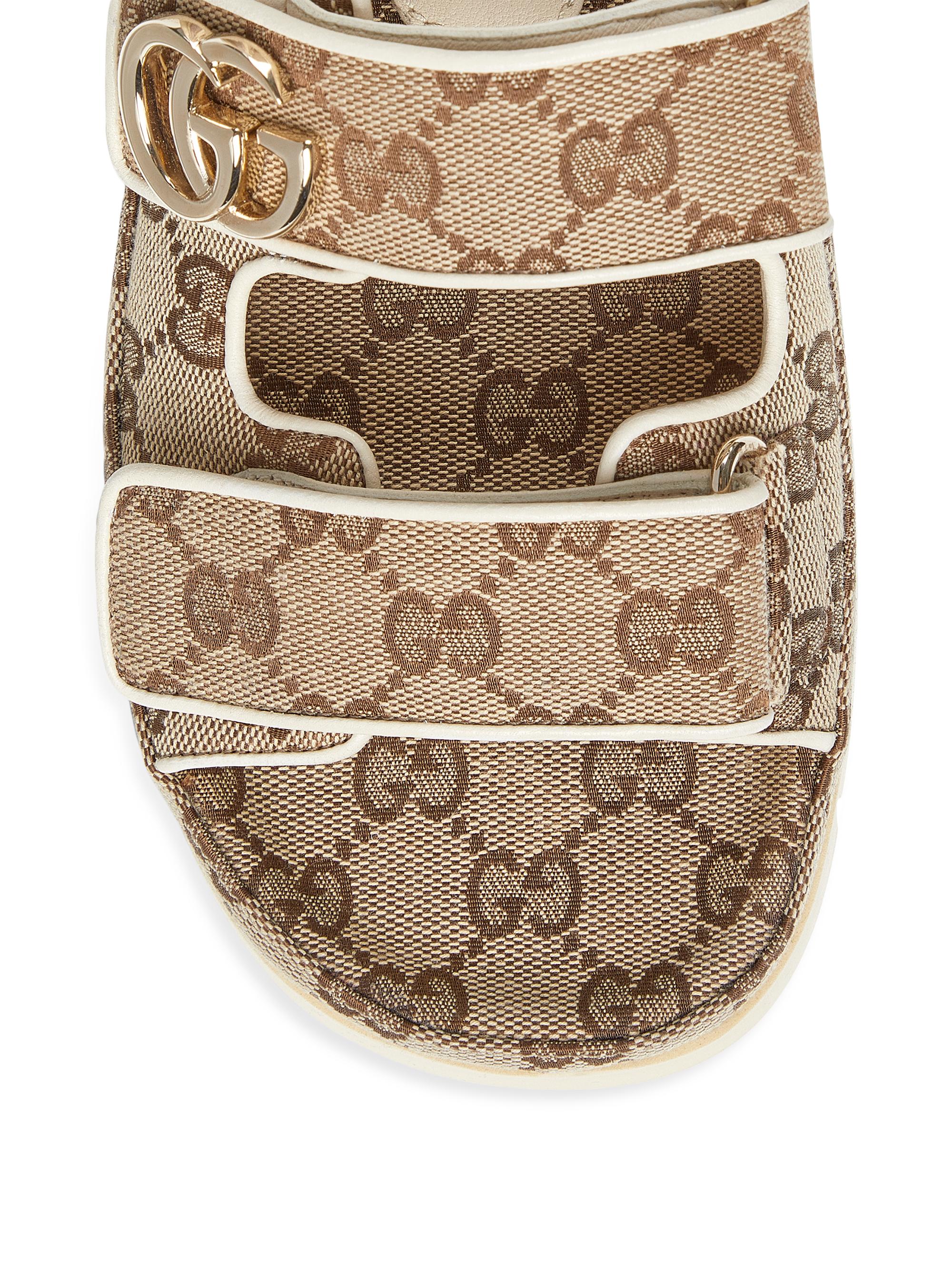 Gucci Marmont GG Slingback Sandals | Saks Fifth Avenue
