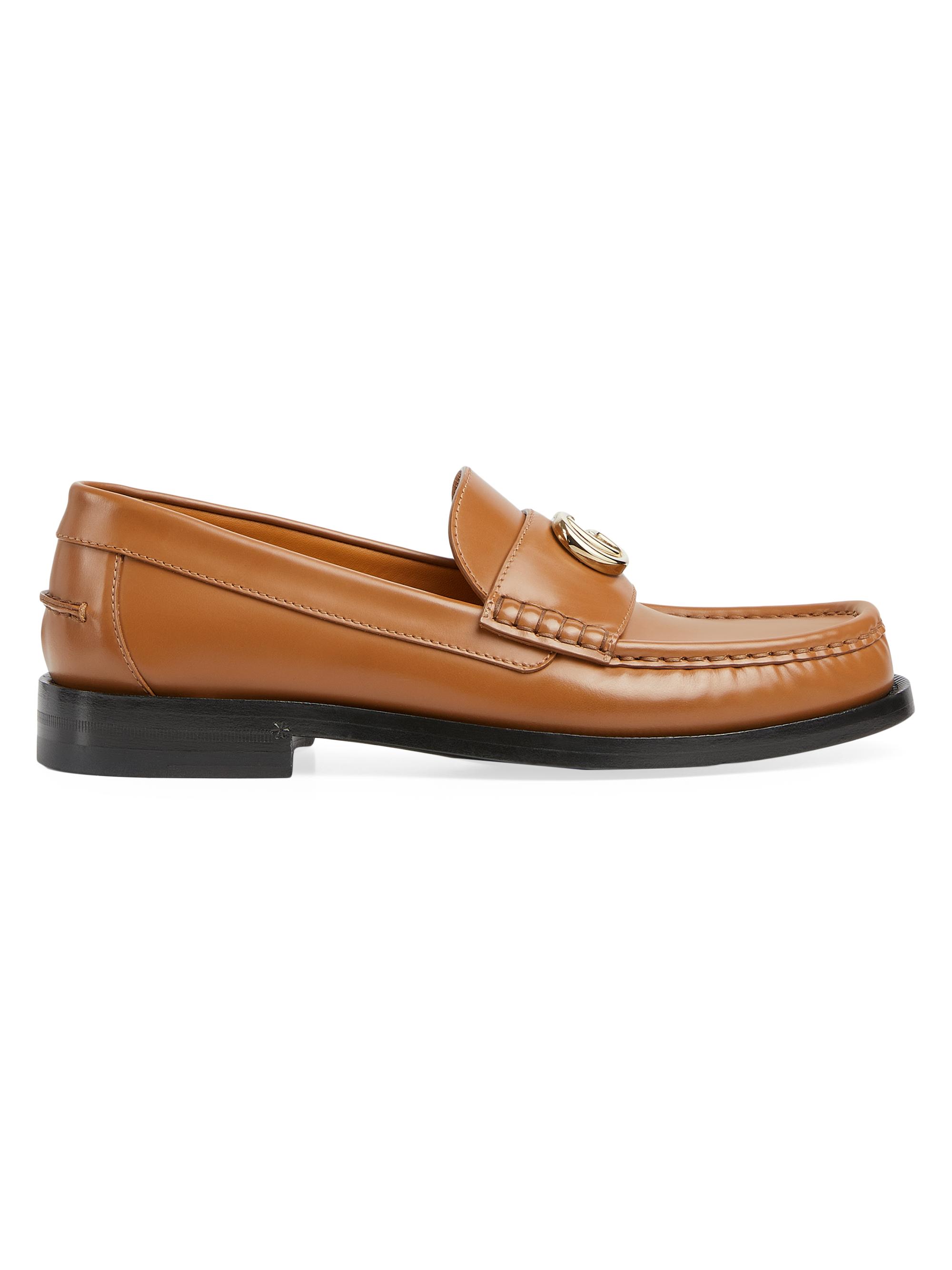 Gucci Women's Princetown Leather Loafer - Brown