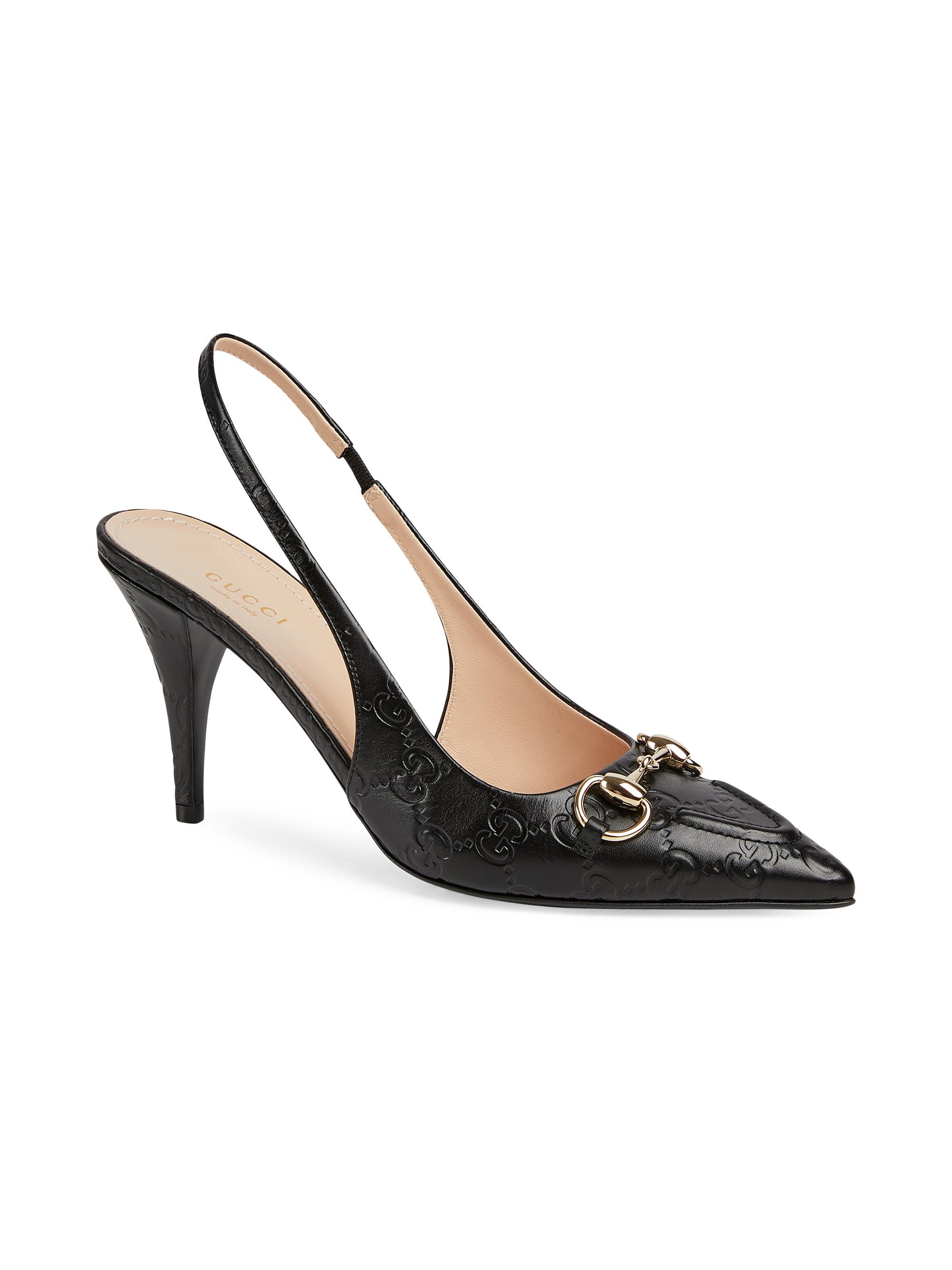 Gucci 80MM GG Horsebit Pumps | Saks Fifth Avenue