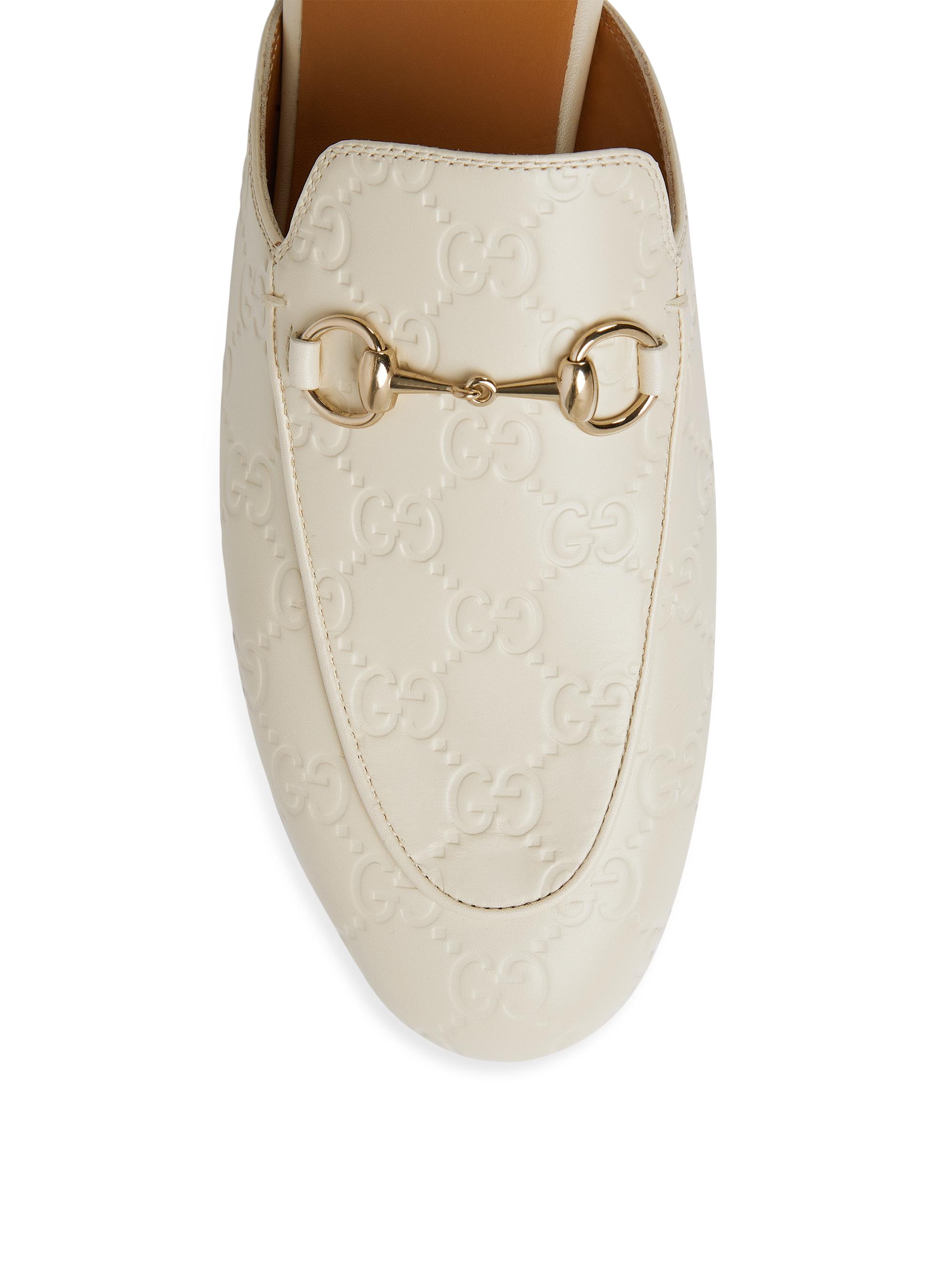 Princetown Horsebit GG Leather Slip-On Loafers