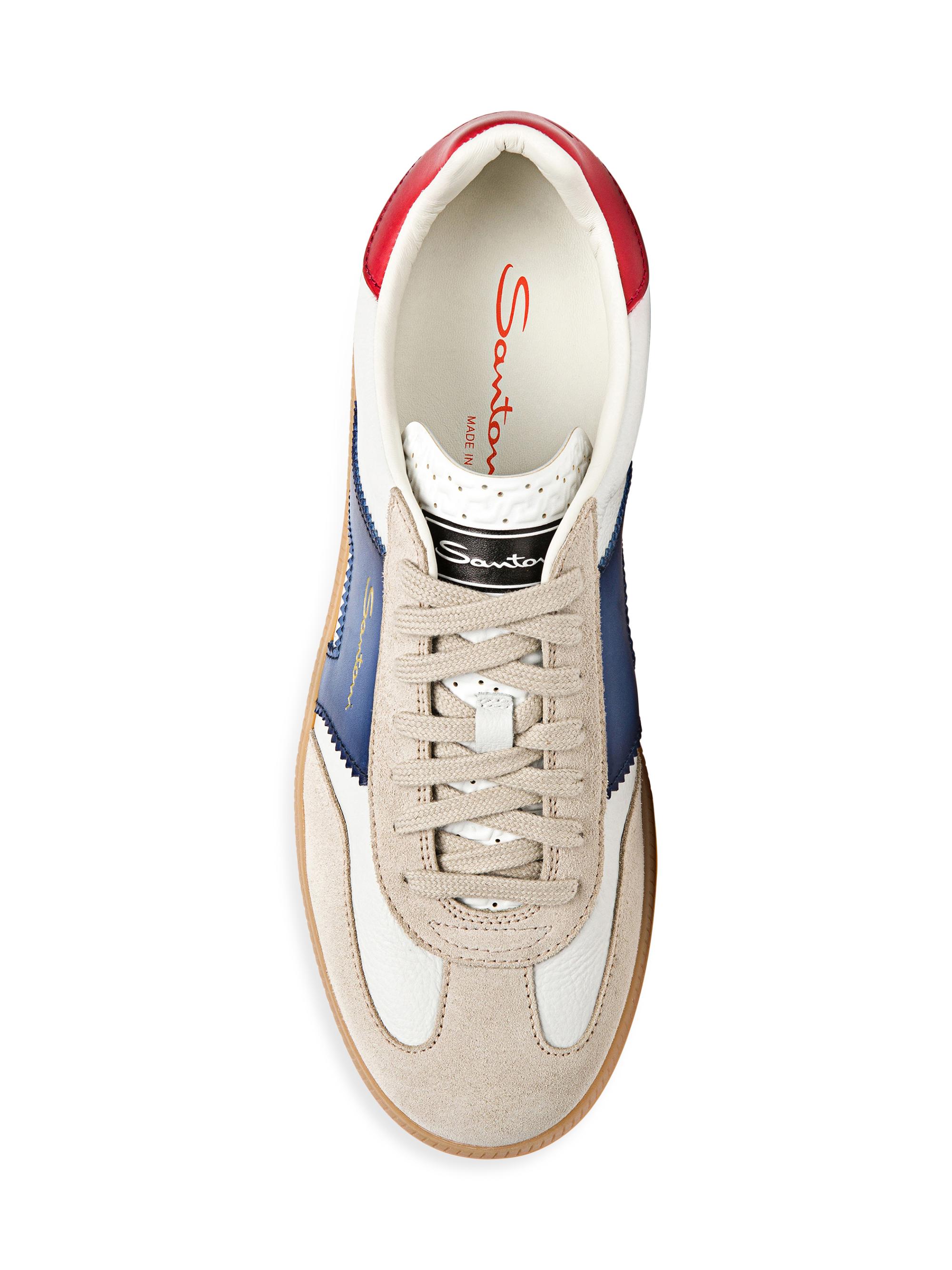 Santoni DBS Oly Low-Top Sneakers | Saks Fifth Avenue