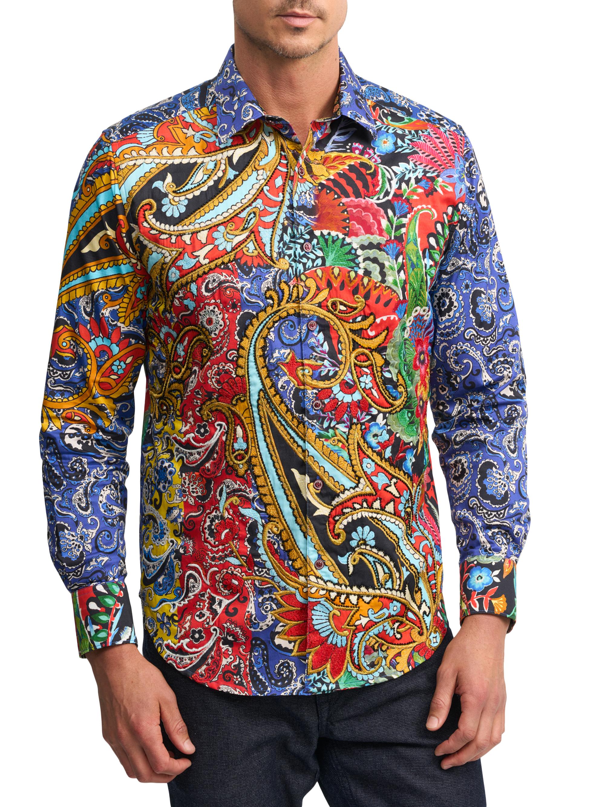 Robert Graham Men's Kattawa Woven Shirt