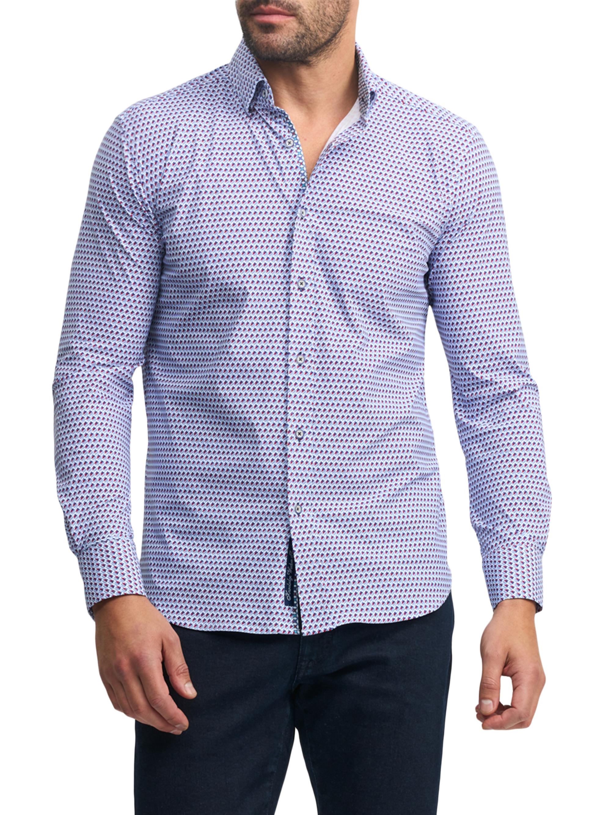 Robert Graham Men's Marion Printed Cotton Shirt
