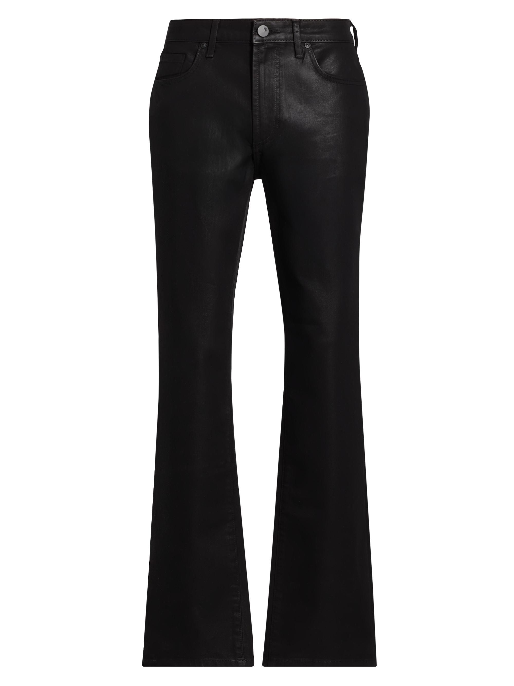 Monfrère Men's Clint Coated Bootcut Jeans - Coated Noir