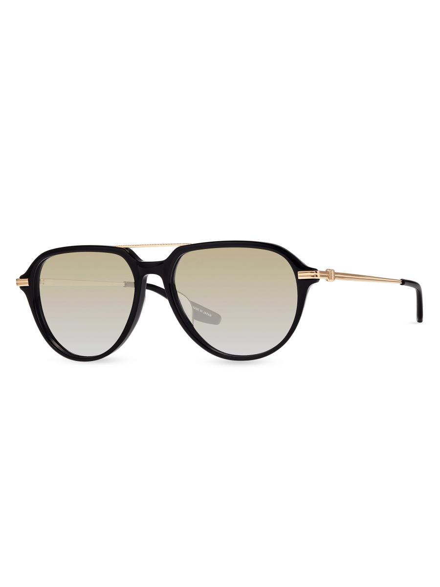 Barton Perreira Men's Dunn 55mm Aviator Sunglasses In Multi