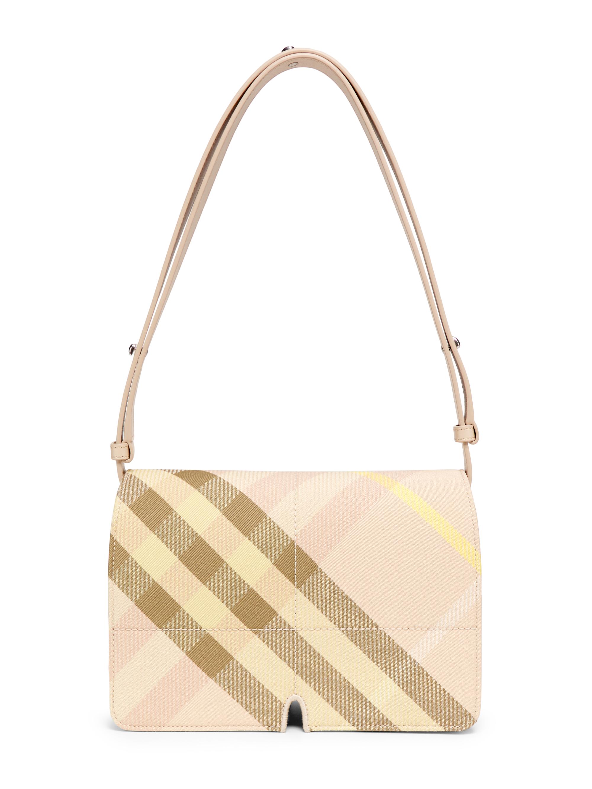 Burberry Women's Snip Check Shoulder Bag - Teacup