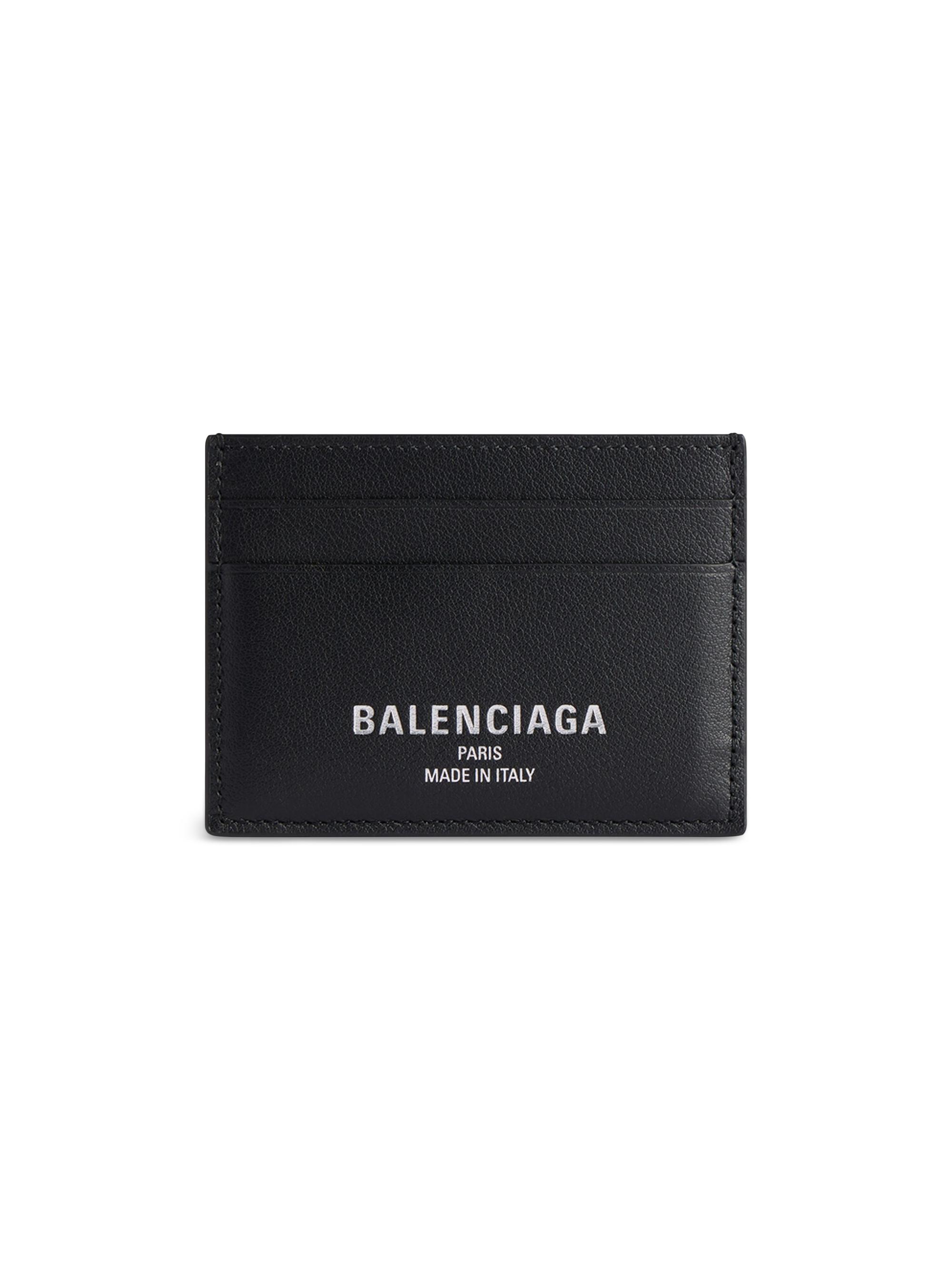 Balenciaga Men's Credit Card Holder - Black