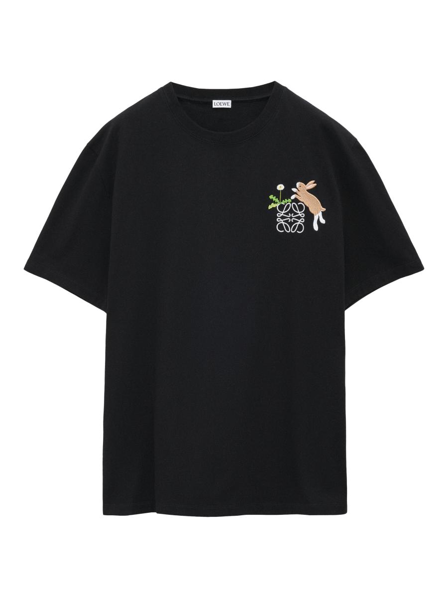 Tシャツ・カットソー Loewe Draped T-Shirt Draped T-shirt in cotton blend White - LOEWE