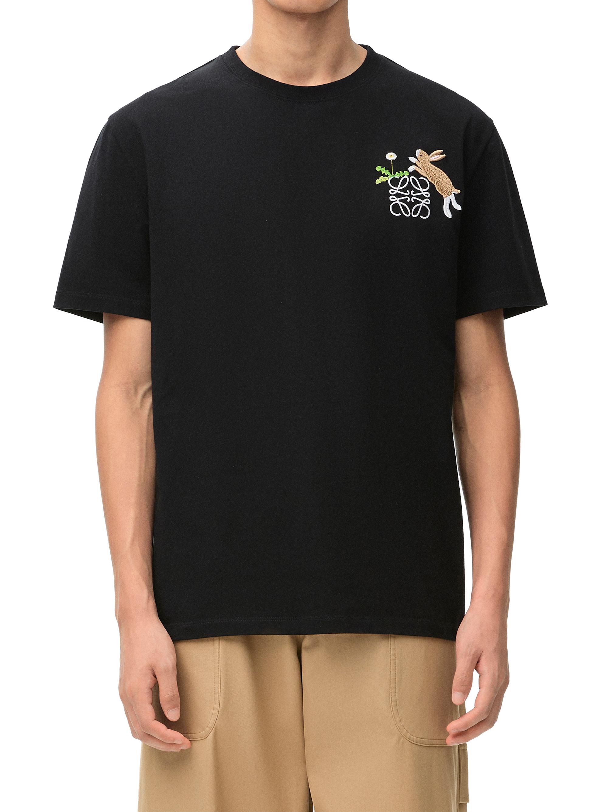 LOEWE Suna Fujita x LOEWE Rabbit Relaxed-Fit T-Shirt | Saks Fifth