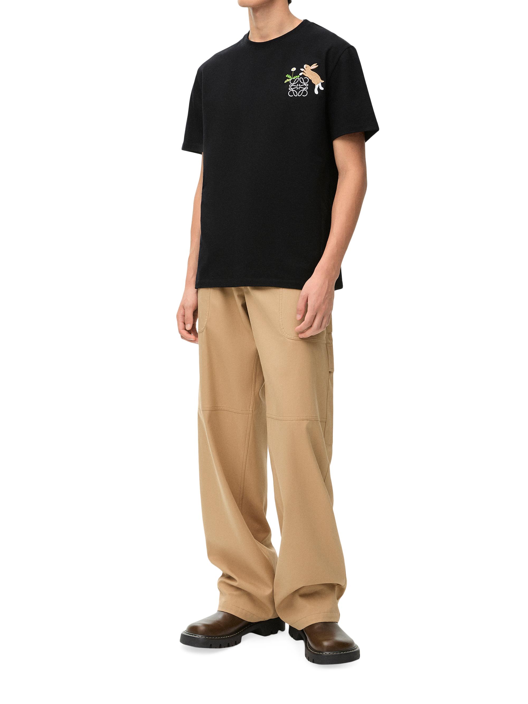 LOEWE Suna Fujita x LOEWE Rabbit Relaxed-Fit T-Shirt | Saks Fifth