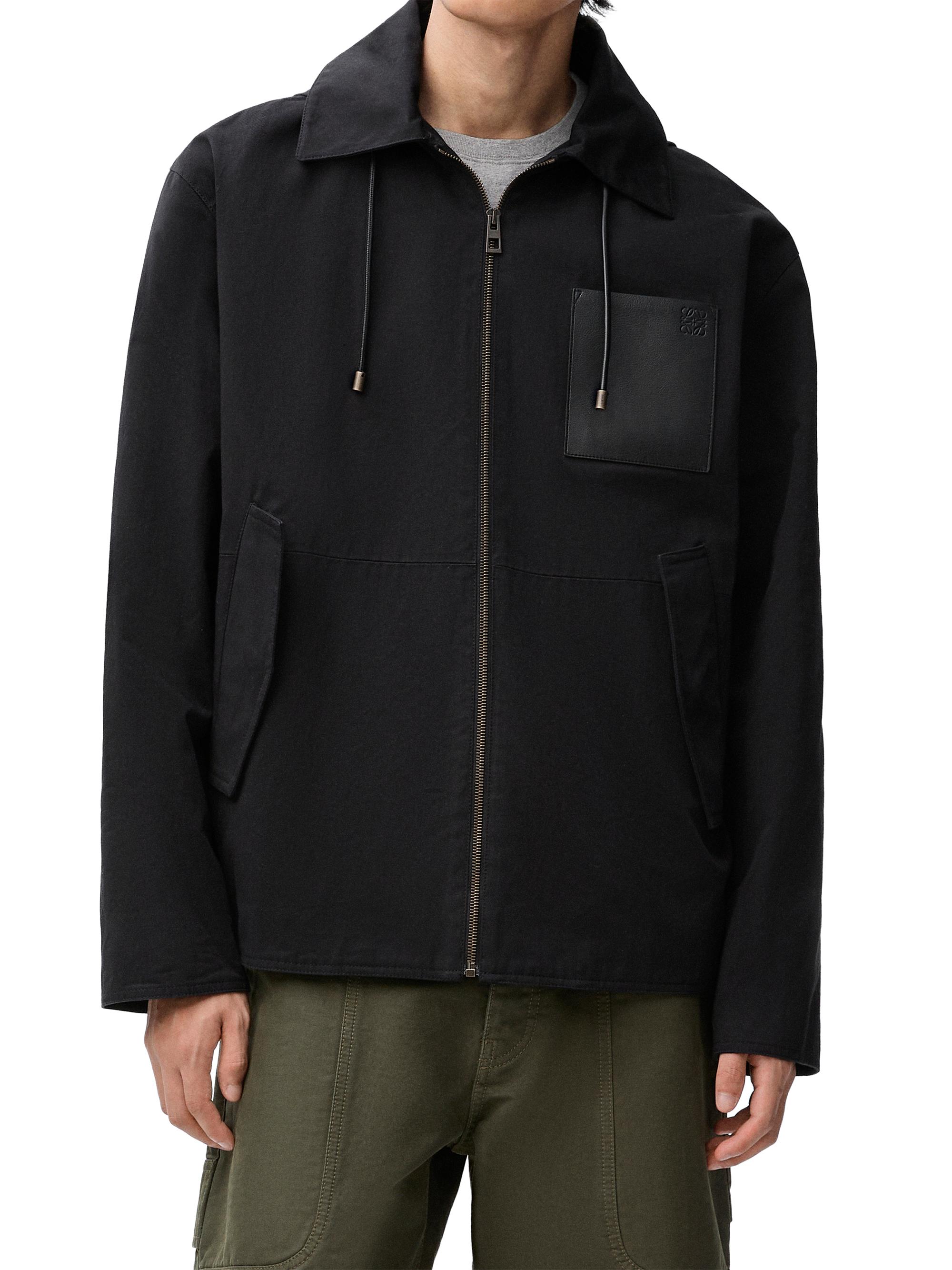 安藤　LOEWE ブルゾン LOEWE Hooded Nylon-Blend Jacket | Saks Fifth Avenue