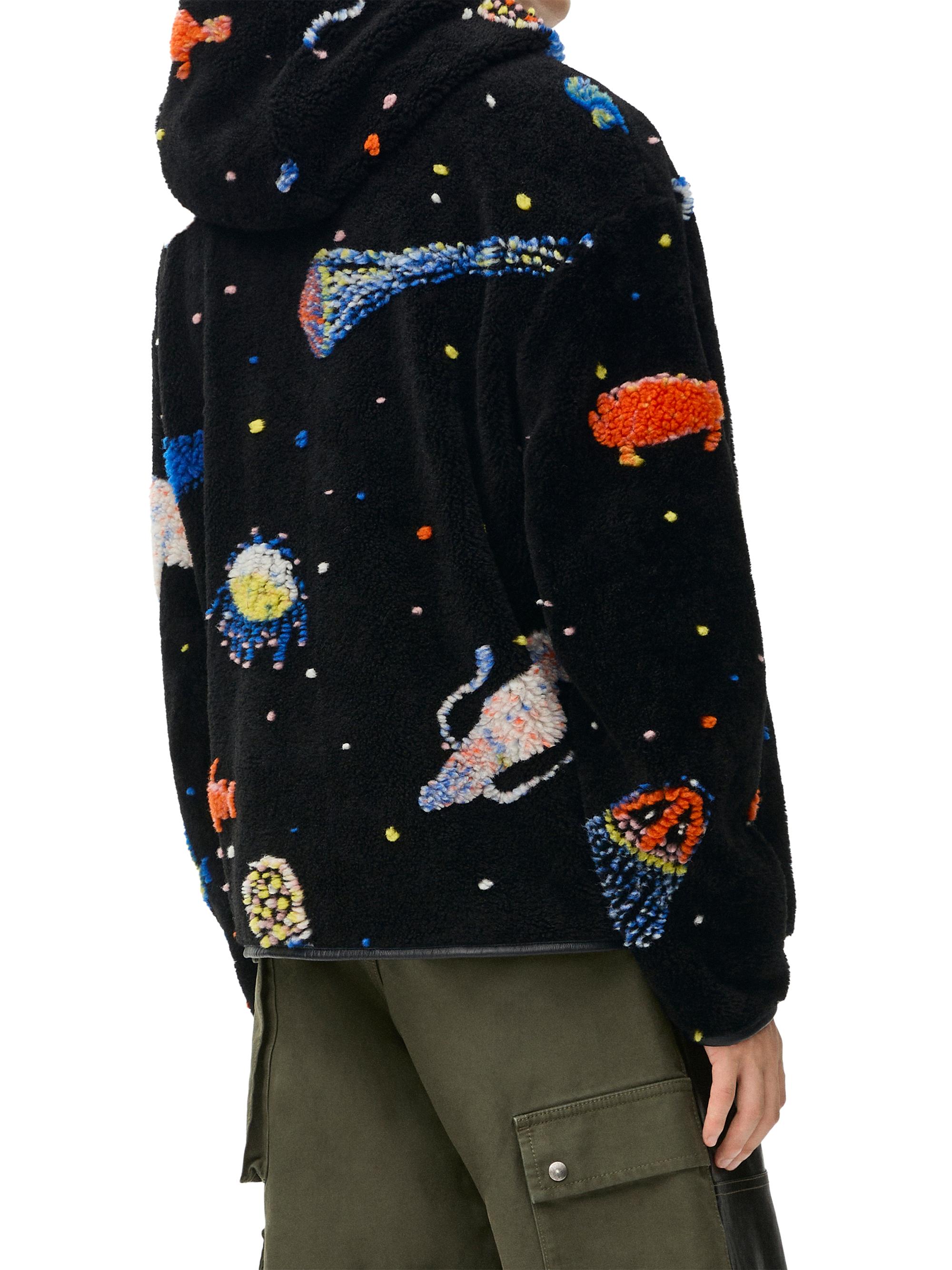 LOEWE Suna Fujita x Loewe Fleece Hooded Jacket | Saks Fifth