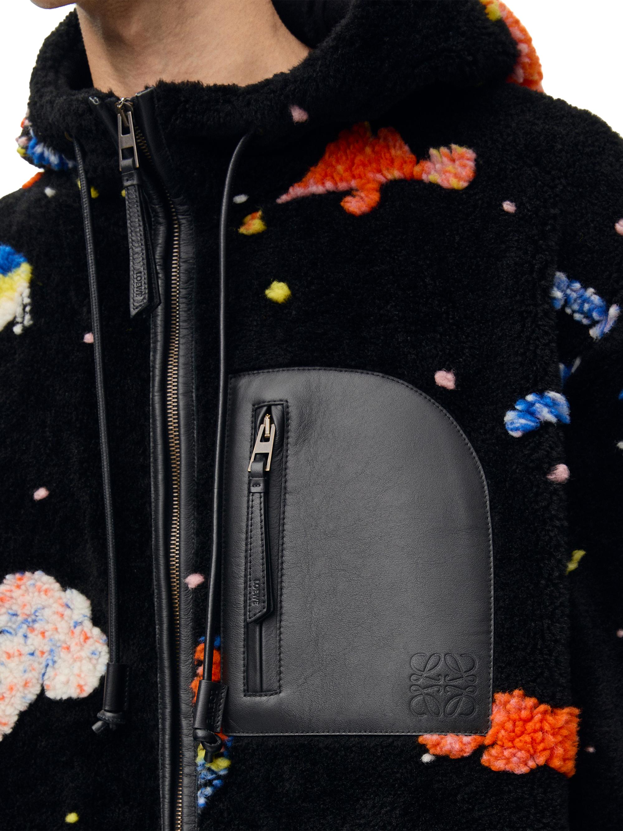 LOEWE Suna Fujita x Loewe Fleece Hooded Jacket | Saks Fifth Avenue