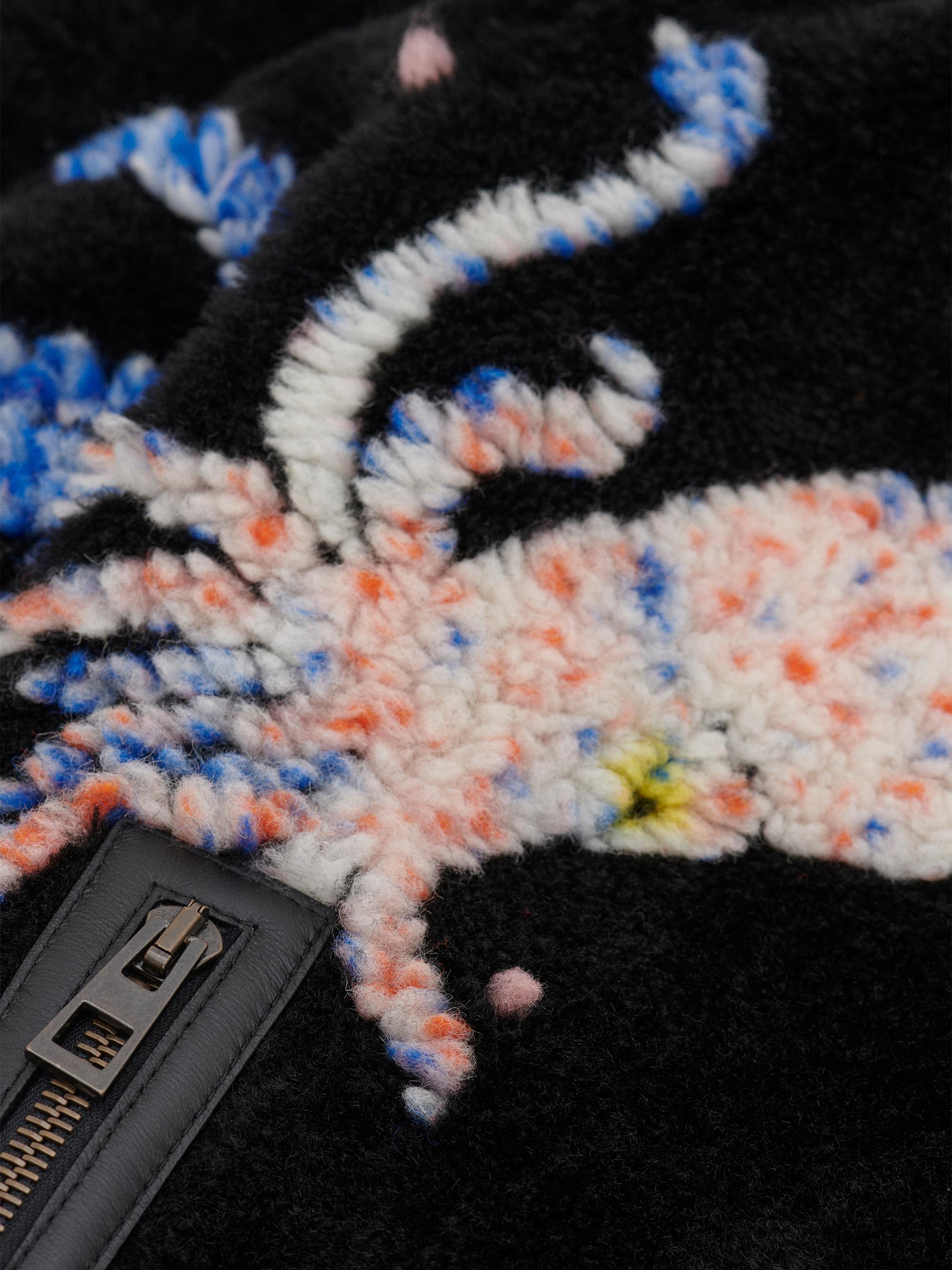 LOEWE Suna Fujita x Loewe Fleece Hooded Jacket | Saks Fifth Avenue