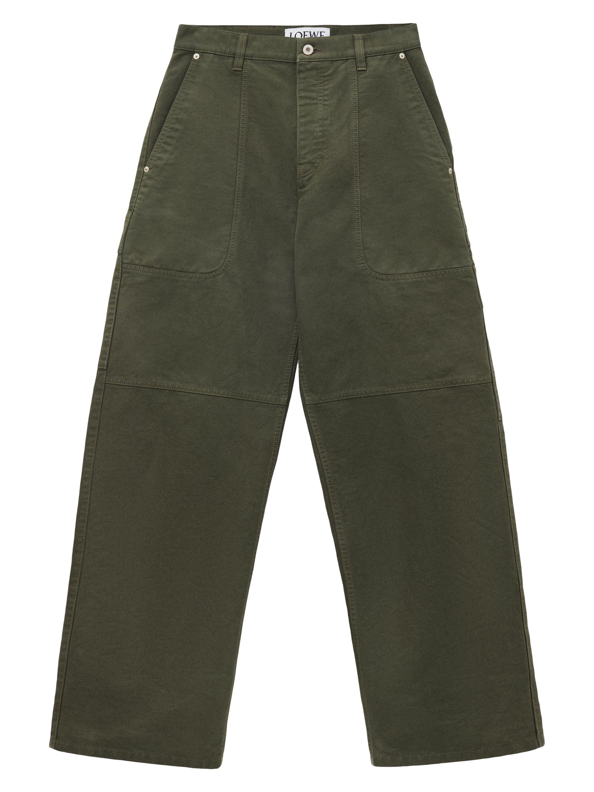 LOEWE Cotton Drawstring Straight-Leg Pants | Saks Fifth Avenue