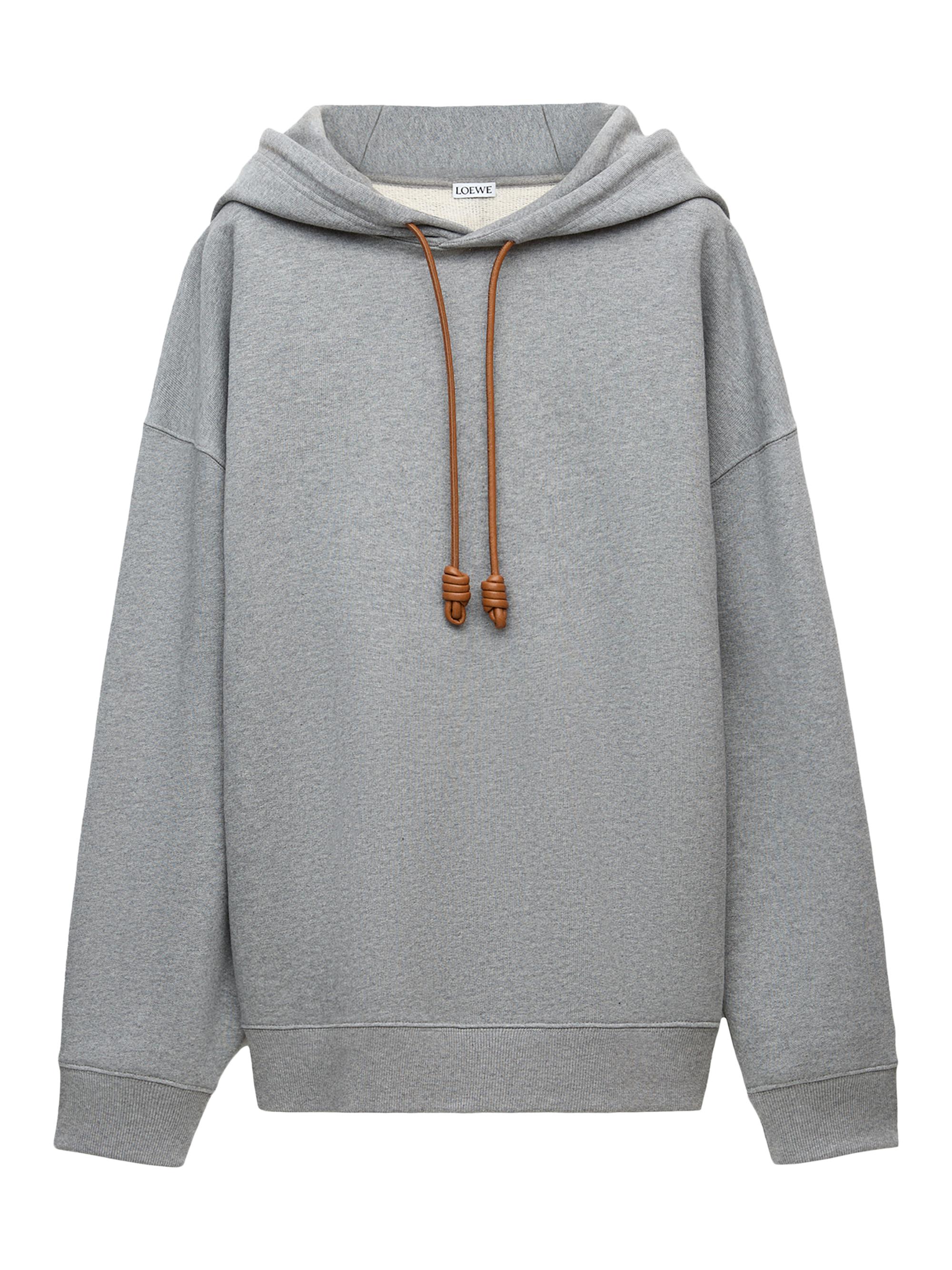 LOEWE| RELAXED FIT HOODIE | Sサイズ Relaxed fit hoodie in cotton Black - LOEWE